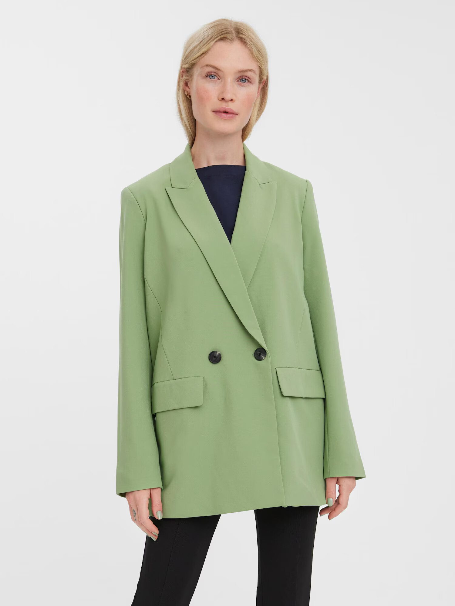 VERO MODA Blazer 'Ceci' svetlo zelena - Pepit.si