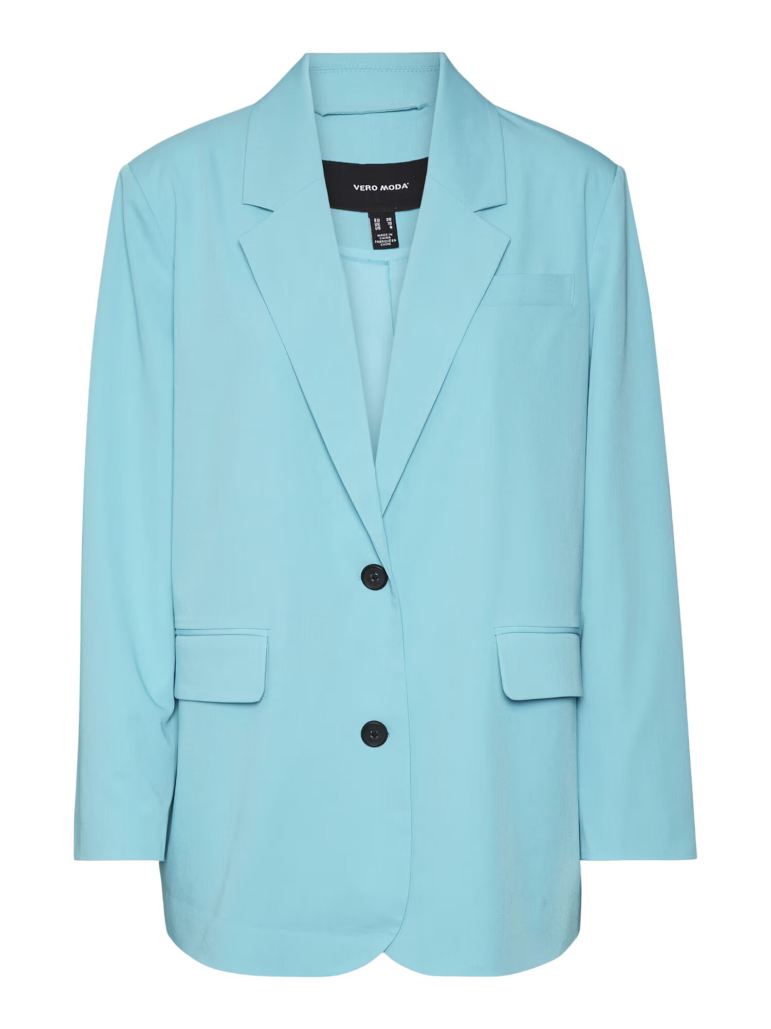 VERO MODA Blazer 'IVYZELDA' modra / svetlo modra - Pepit.si