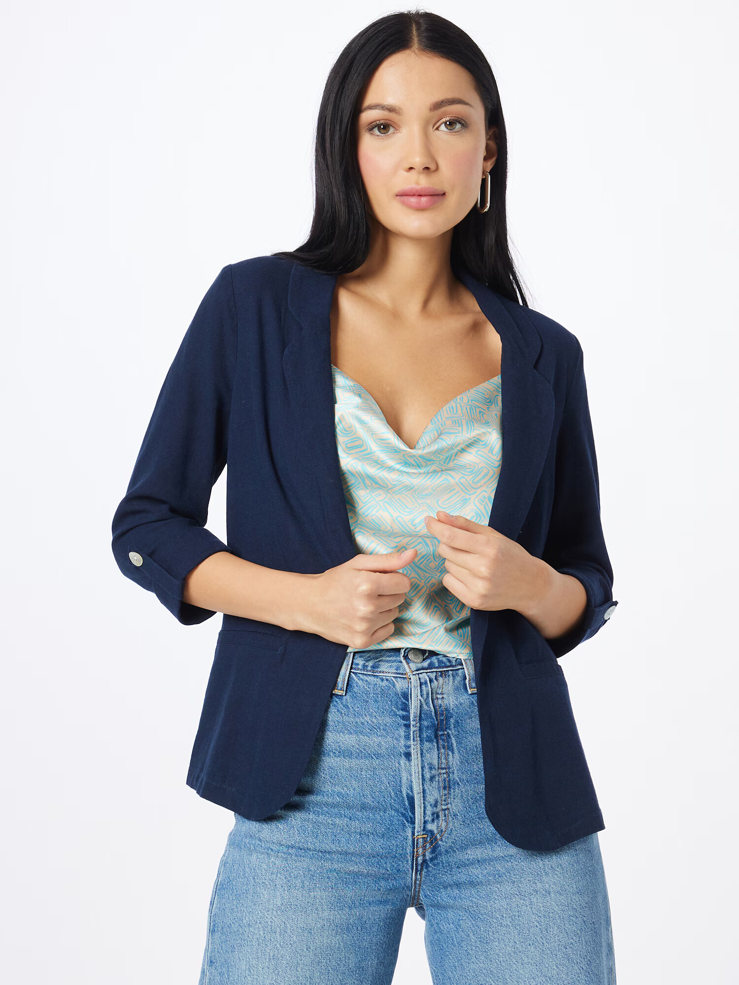 VERO MODA Blazer 'JESMILO' mornarska - Pepit.si