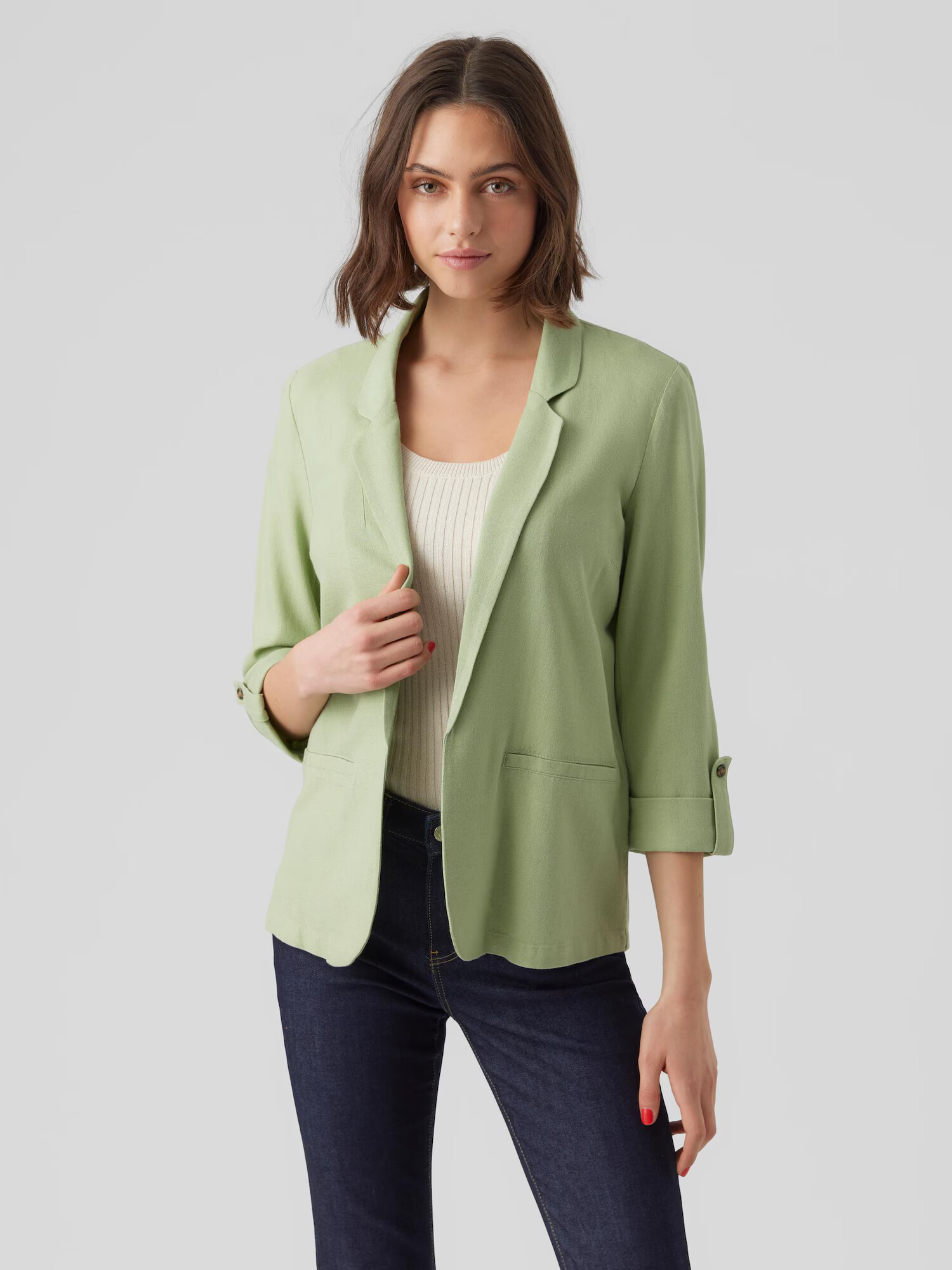 VERO MODA Blazer 'Jesmilo' pastelno zelena - Pepit.si