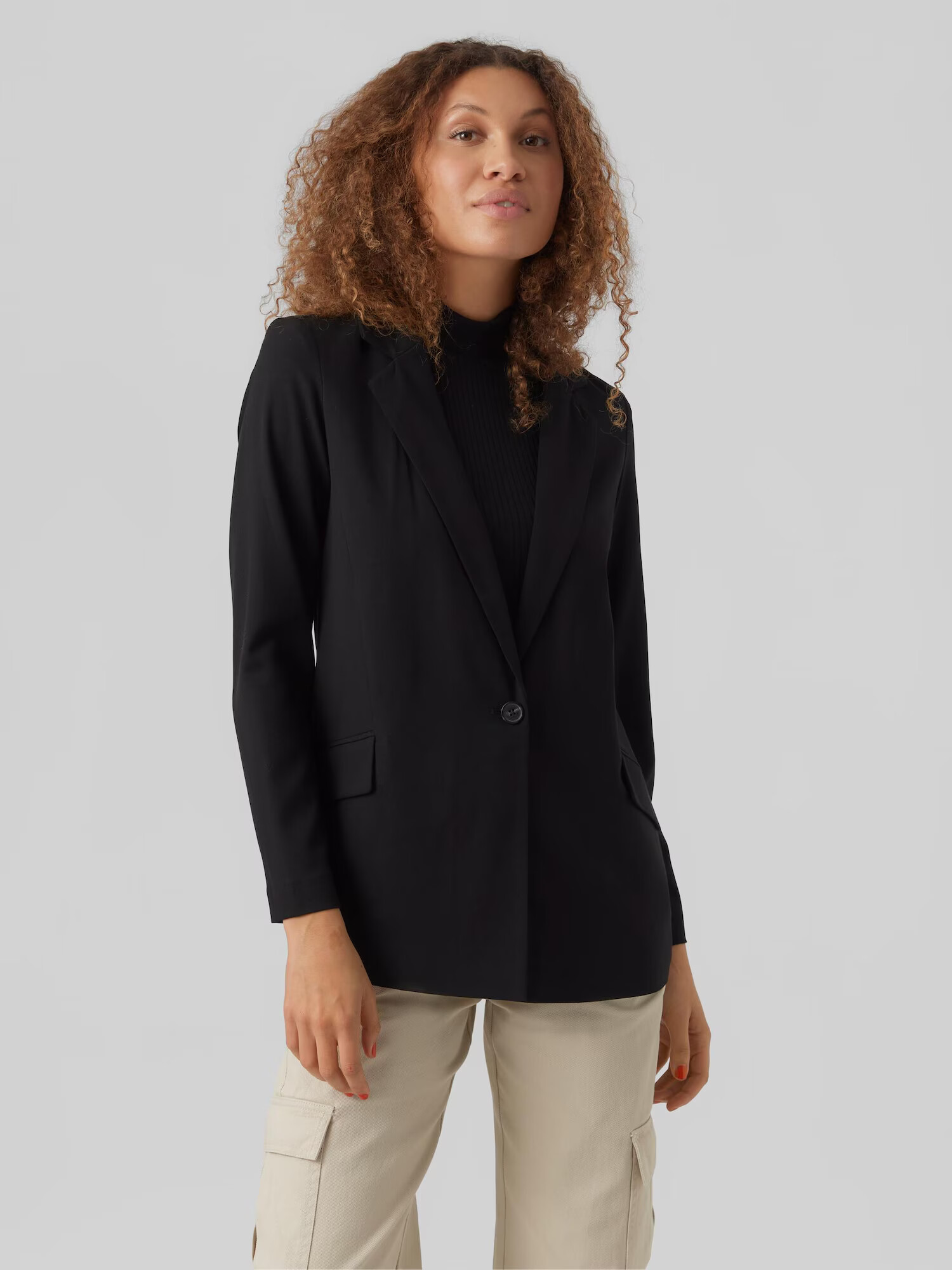 VERO MODA Blazer 'LISTAKIA' črna - Pepit.si