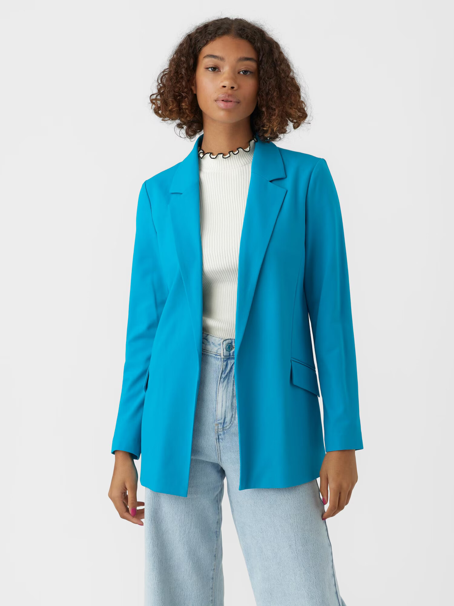 VERO MODA Blazer 'Listakia' nebeško modra - Pepit.si