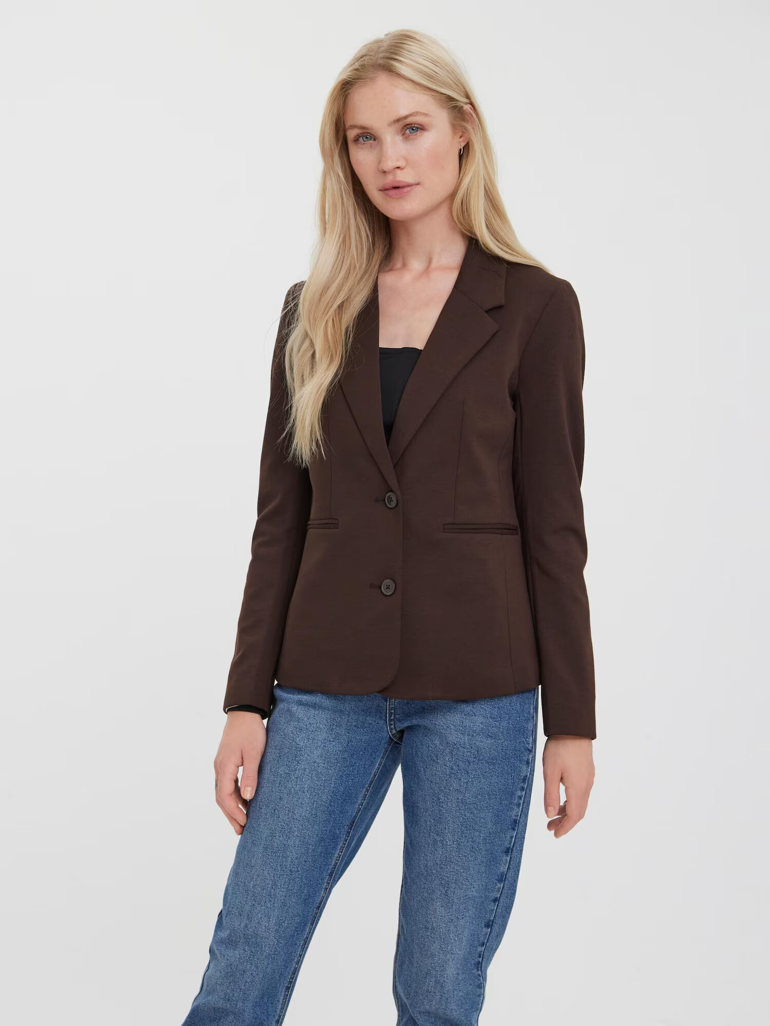 VERO MODA Blazer 'Lucca' čokolada - Pepit.si