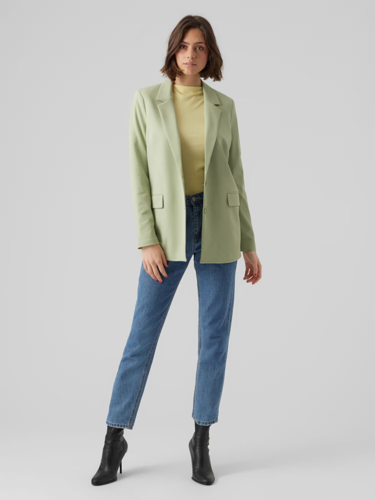 VERO MODA Blazer pastelno zelena - Pepit.si