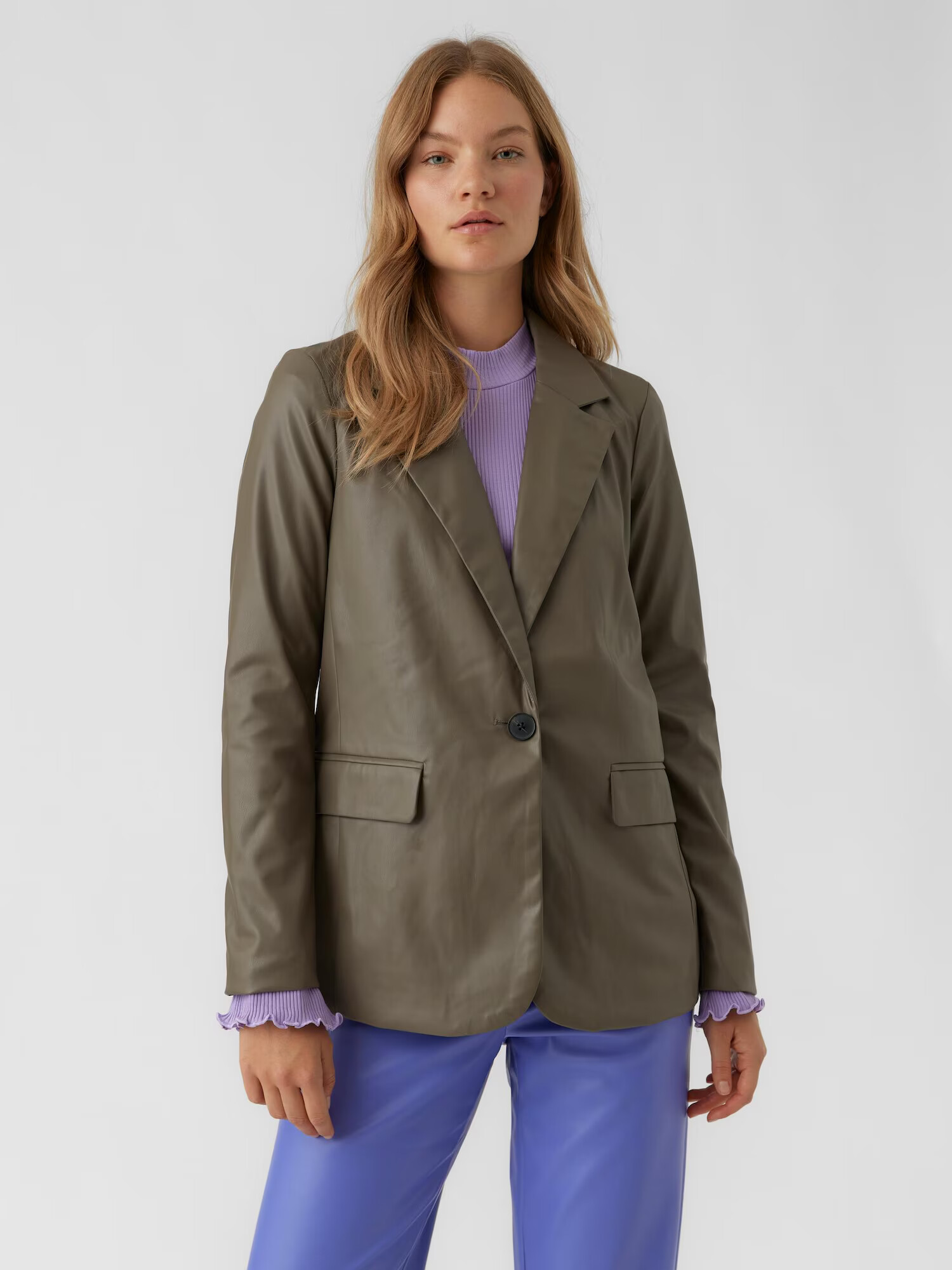 VERO MODA Blazer rjava - Pepit.si