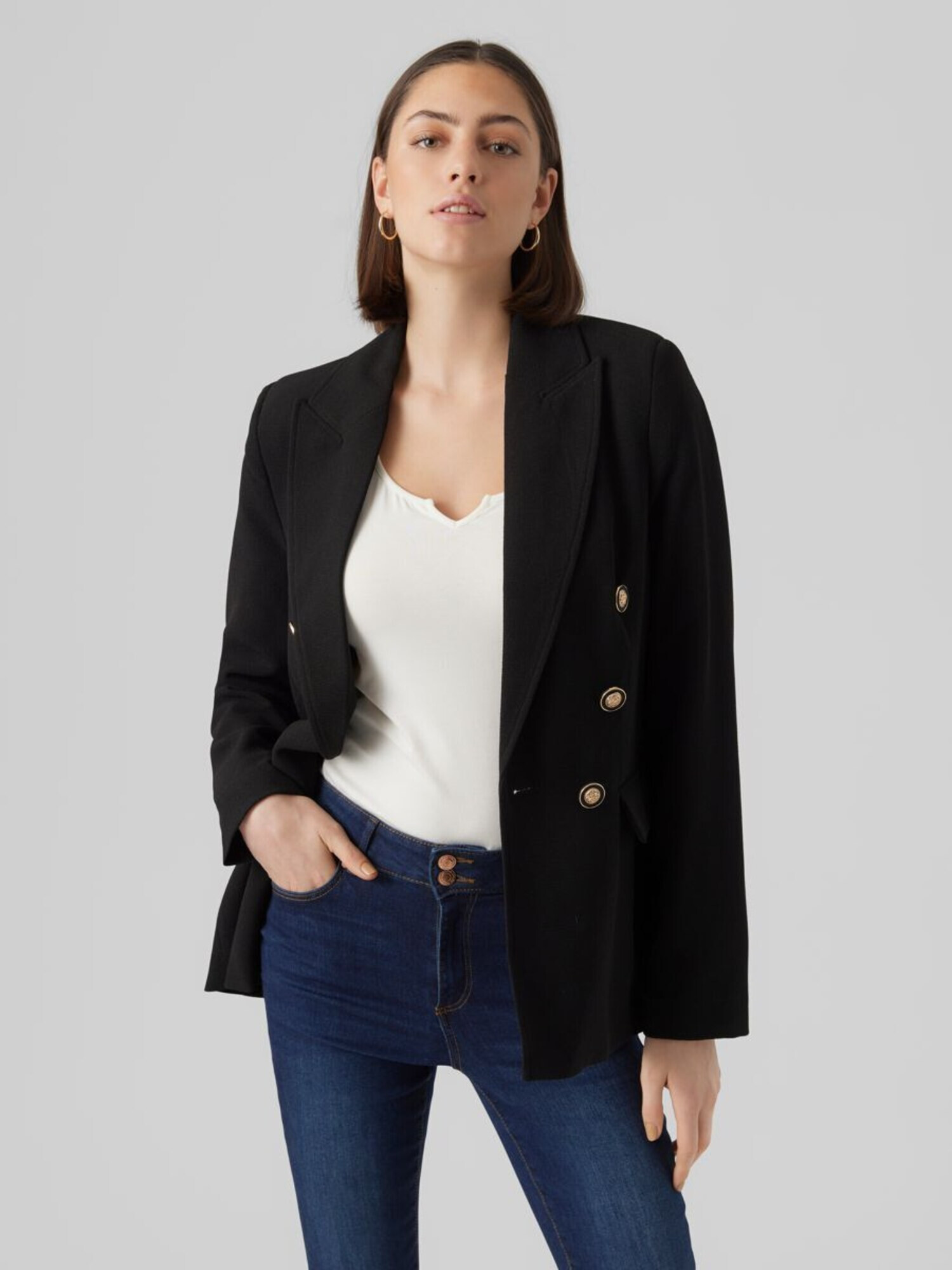 VERO MODA Blazer 'Sivsita' črna - Pepit.si