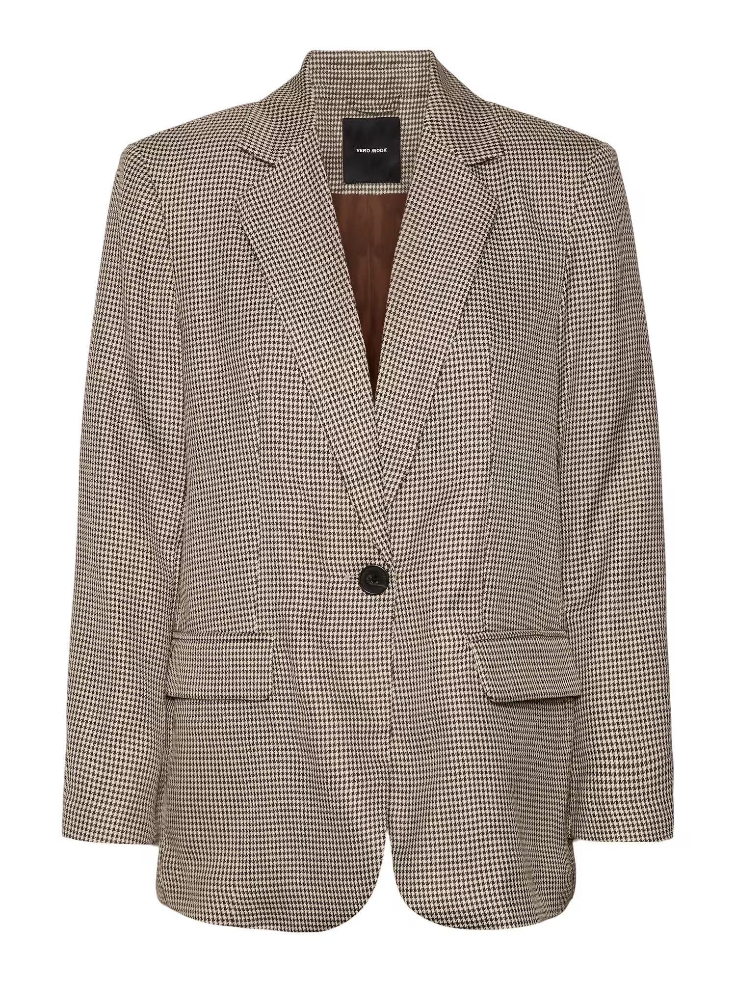 VERO MODA Blazer 'Theatroian' bež / črna - Pepit.si