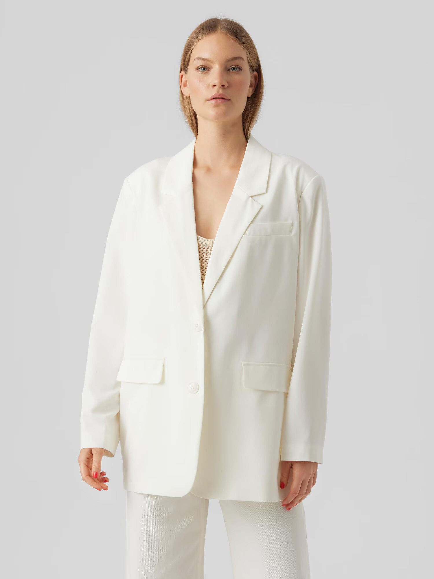 VERO MODA Blazer 'Tikkizelda' bela - Pepit.si