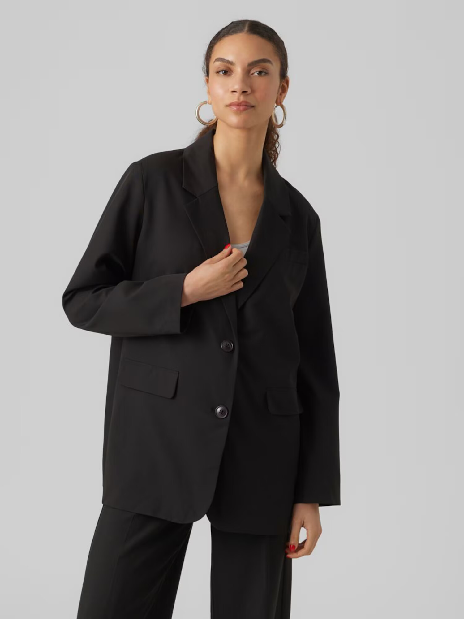 VERO MODA Blazer 'Tikkizelda' črna - Pepit.si