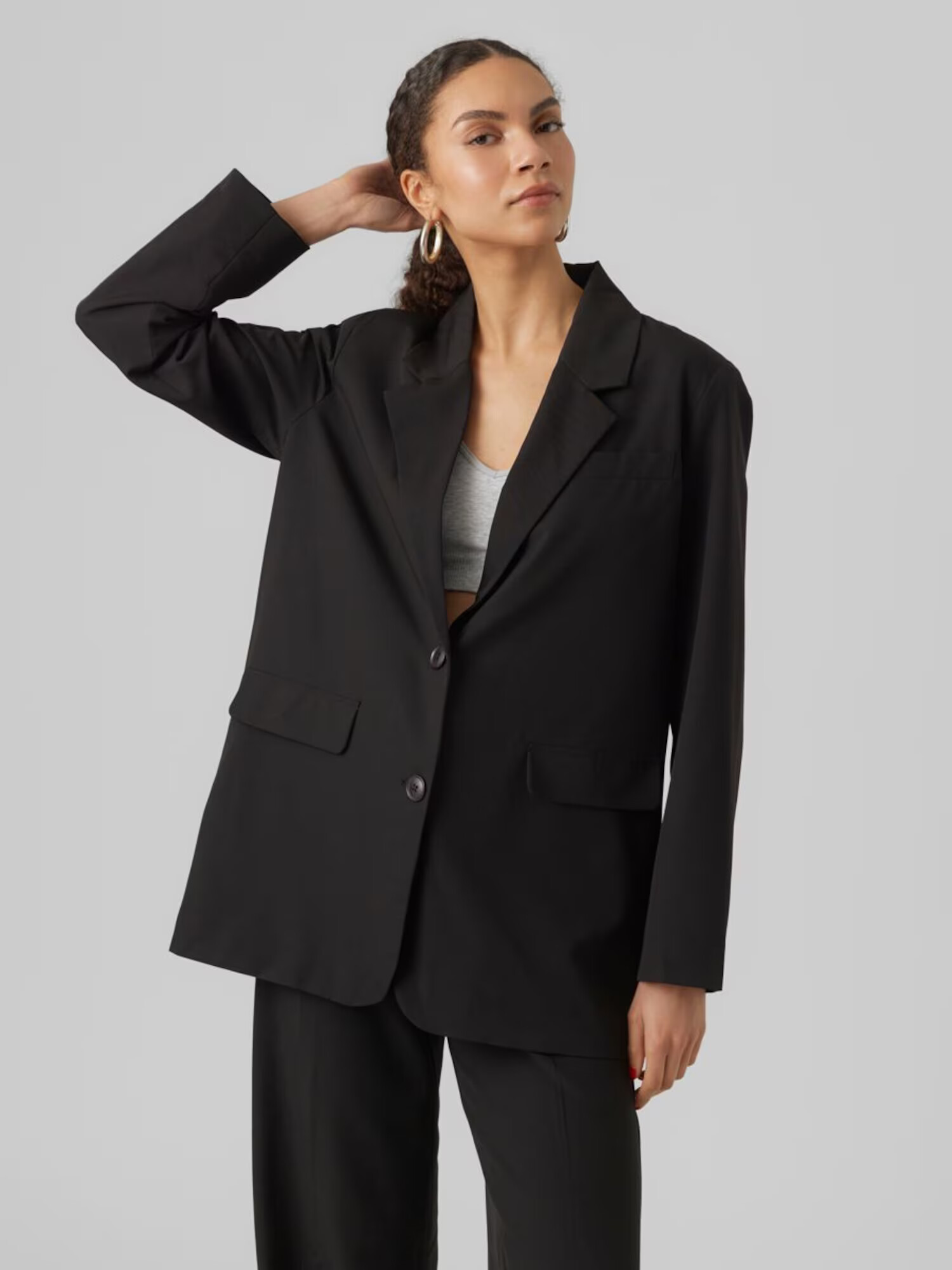 VERO MODA Blazer 'Tikkizelda' črna - Pepit.si