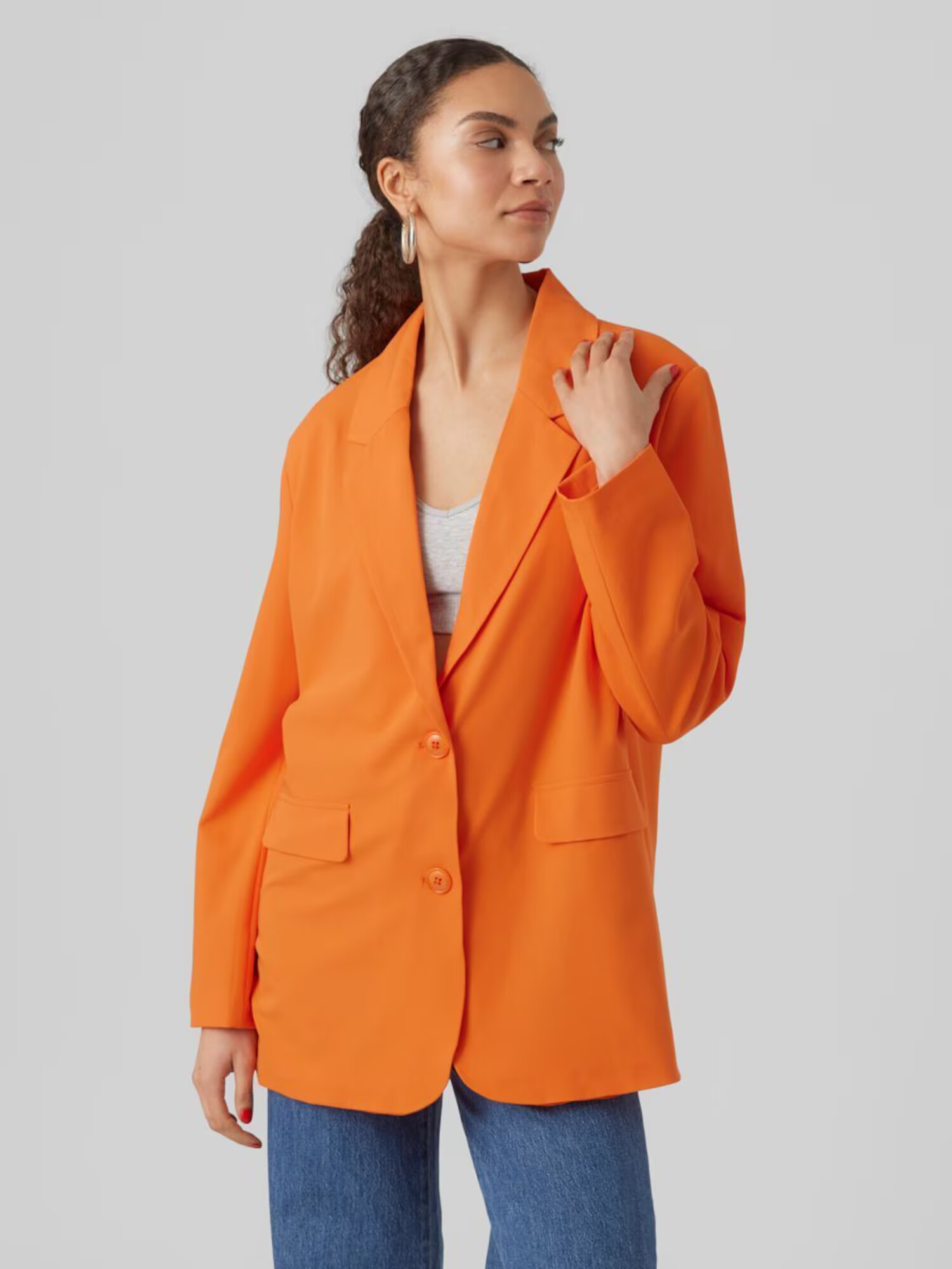 VERO MODA Blazer 'TIKKIZELDA' temno oranžna - Pepit.si