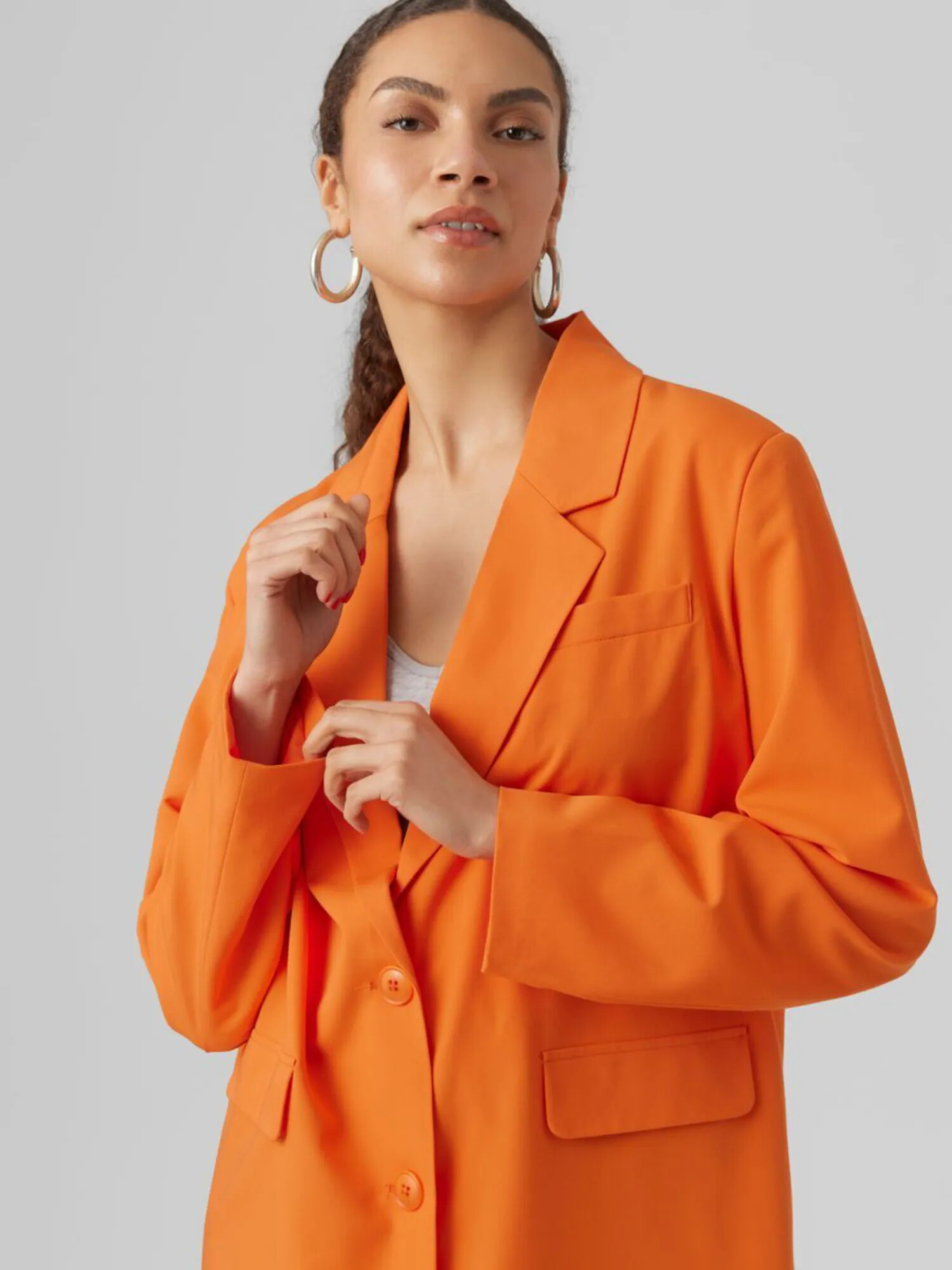 VERO MODA Blazer 'TIKKIZELDA' temno oranžna - Pepit.si