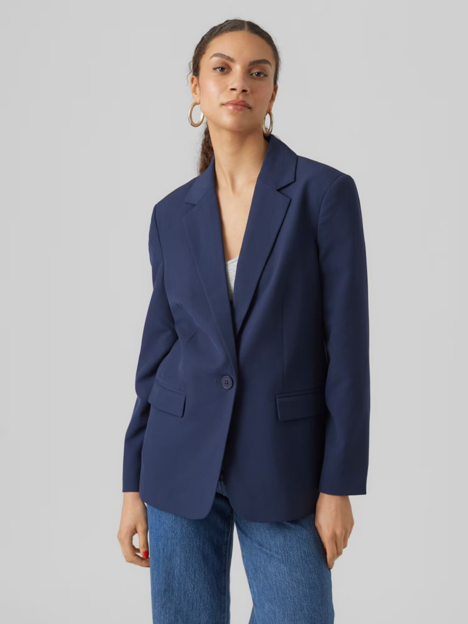 VERO MODA Blazer 'Troianthea' mornarska - Pepit.si