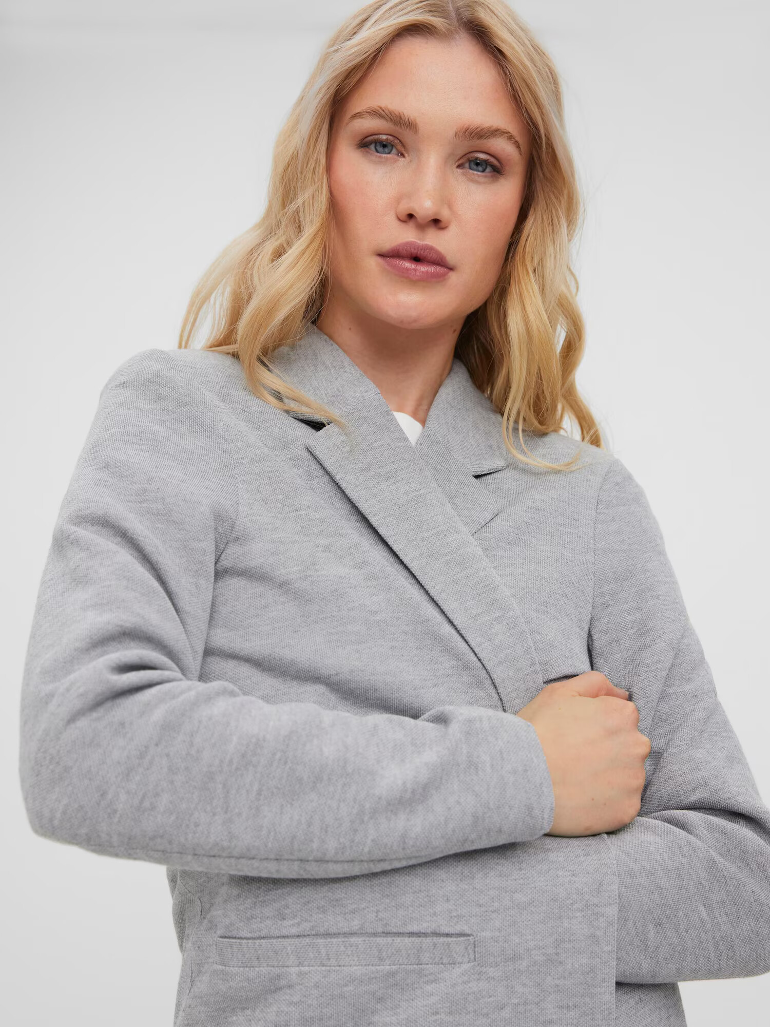 VERO MODA Blazer 'Verina' pegasto siva - Pepit.si