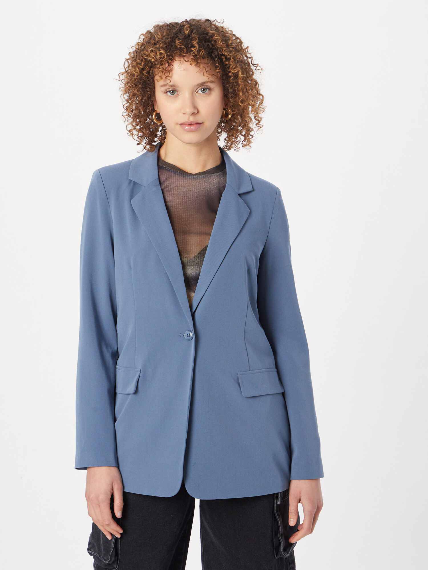 VERO MODA Blazer 'ZELDA' golobje modra - Pepit.si