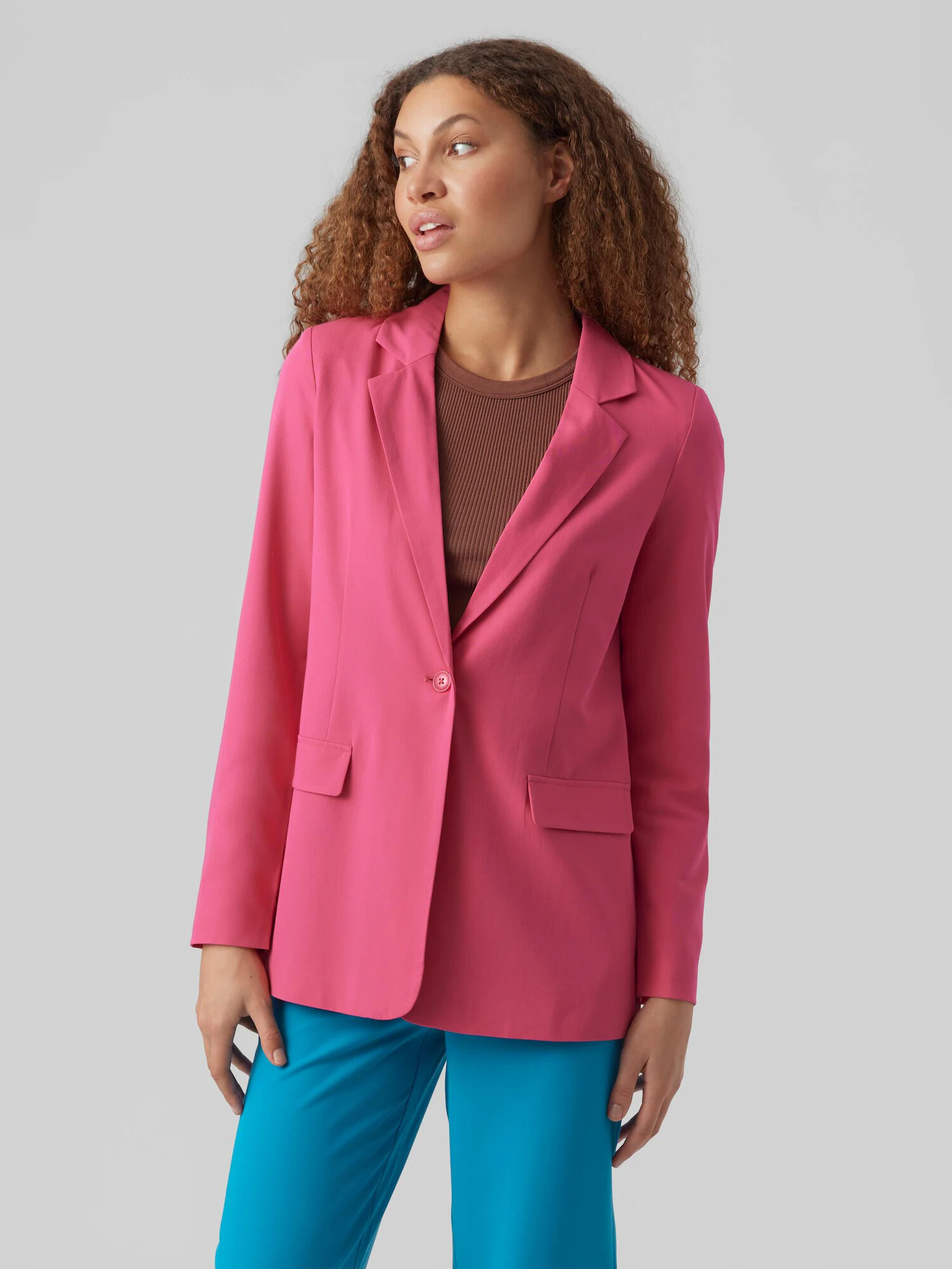 VERO MODA Blazer 'Zelda' svetlo roza - Pepit.si