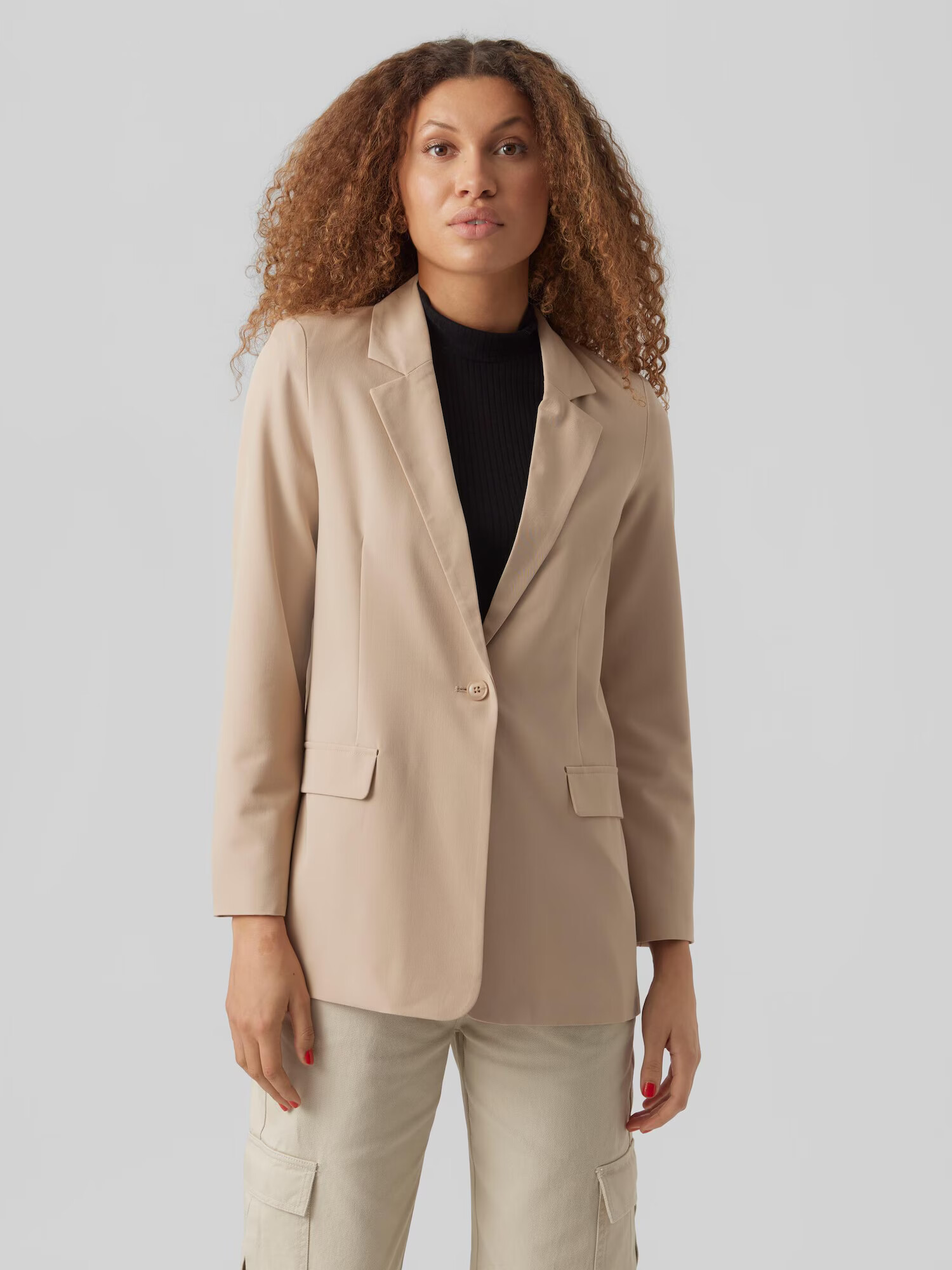 VERO MODA Blazer 'Zelda' temno bež - Pepit.si