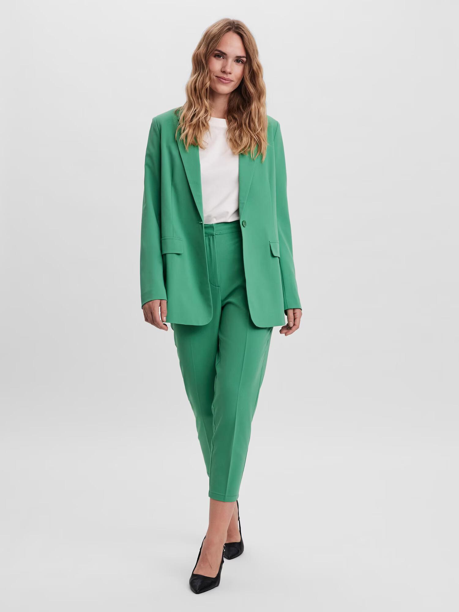 VERO MODA Blazer 'Zelda' travnato zelena - Pepit.si