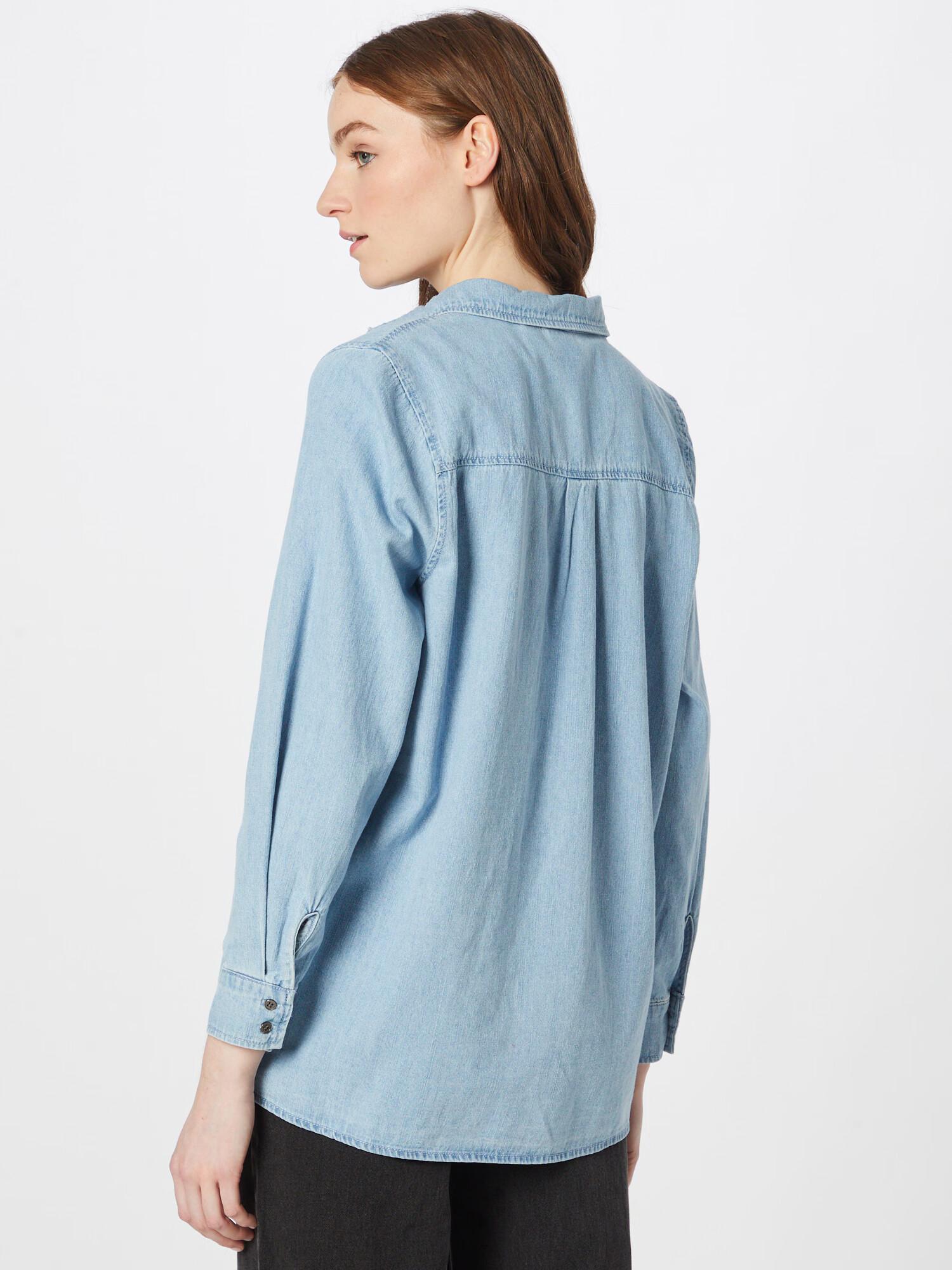 VERO MODA Bluza 'FLORA' moder denim - Pepit.si