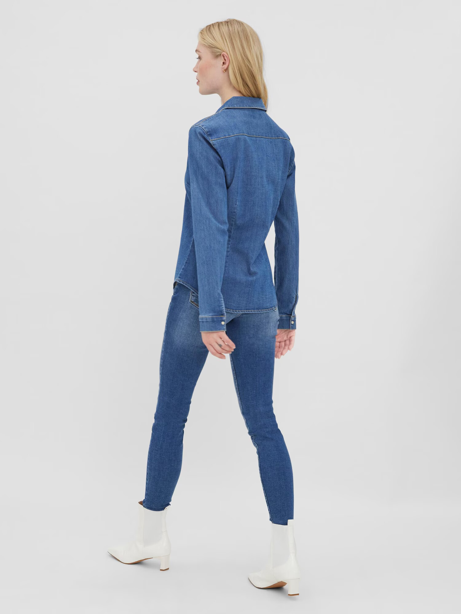 VERO MODA Bluza 'Sea' moder denim - Pepit.si