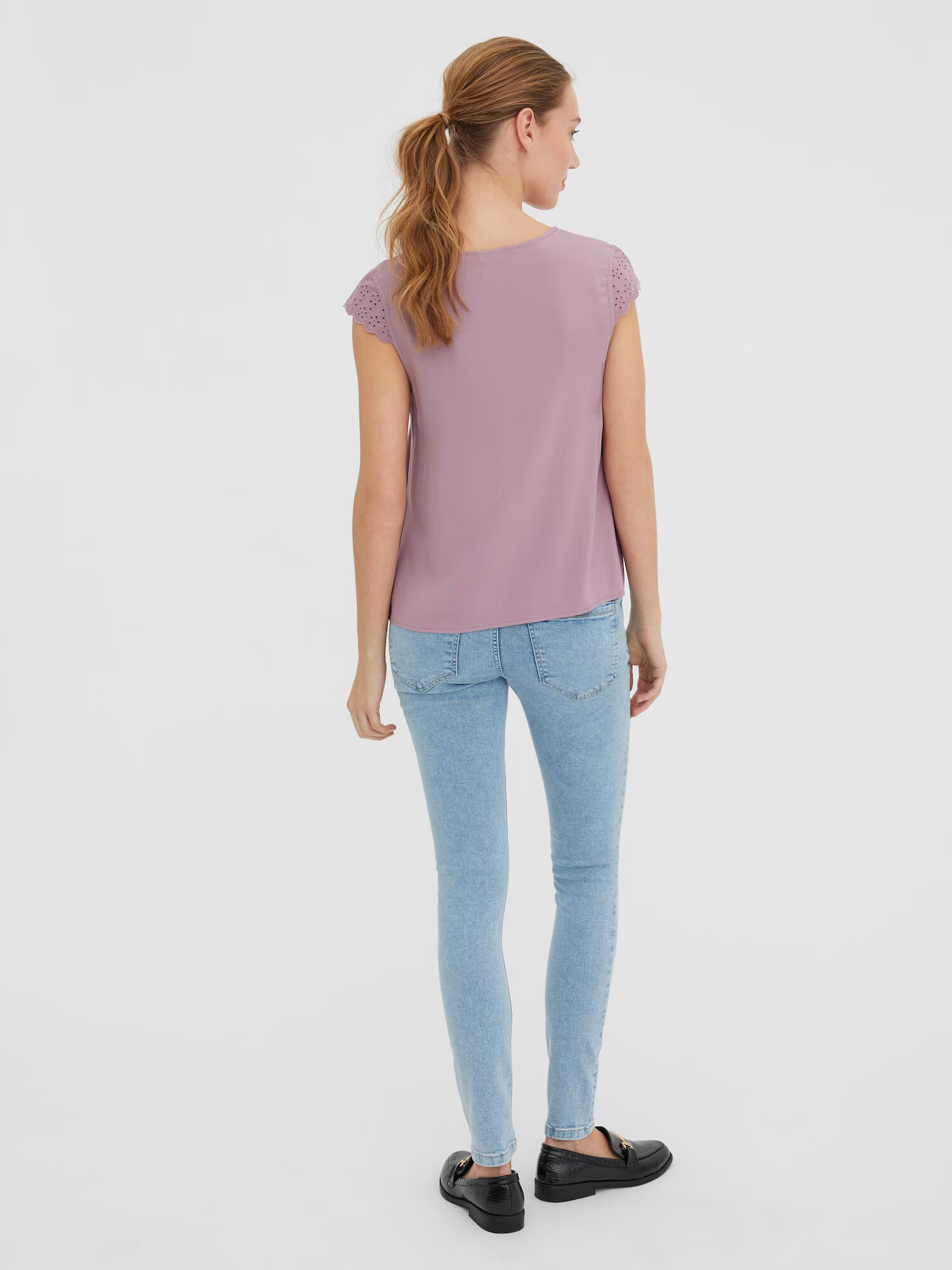 VERO MODA Bluza 'VICA' mauve - Pepit.si