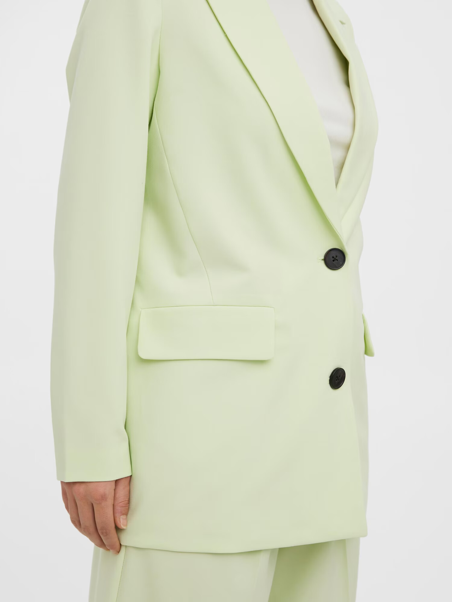 Vero Moda Collab Blazer 'Milena' pastelno zelena - Pepit.si