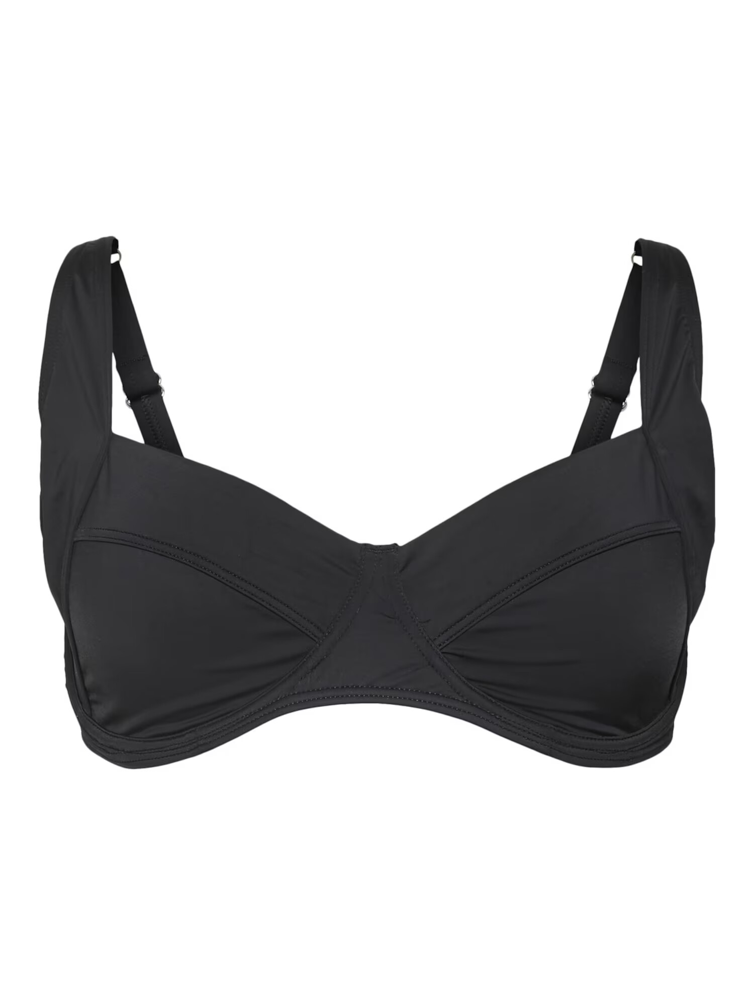 Vero Moda Curve Bikini zgornji del črna - Pepit.si