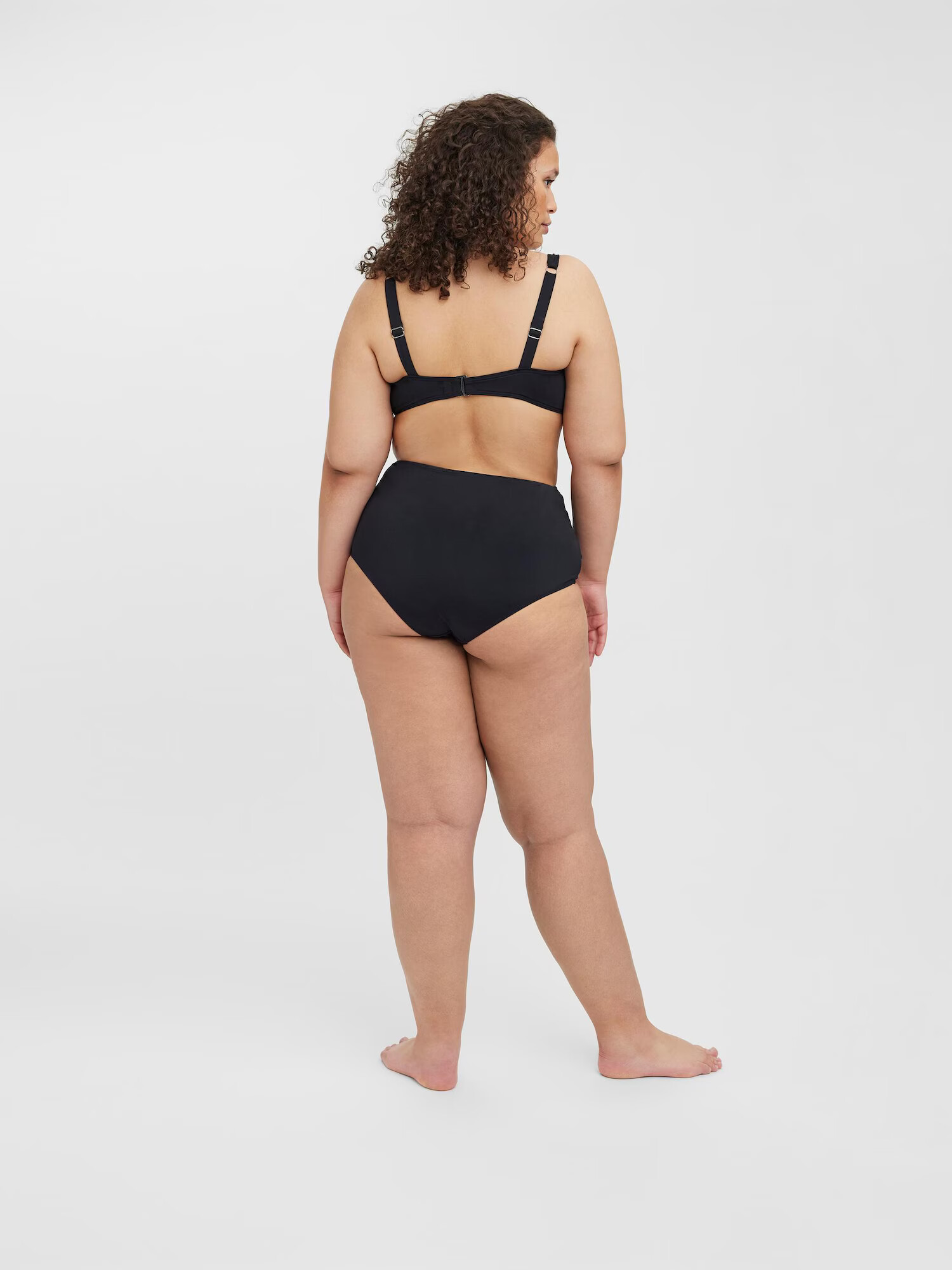 Vero Moda Curve Bikini zgornji del črna - Pepit.si