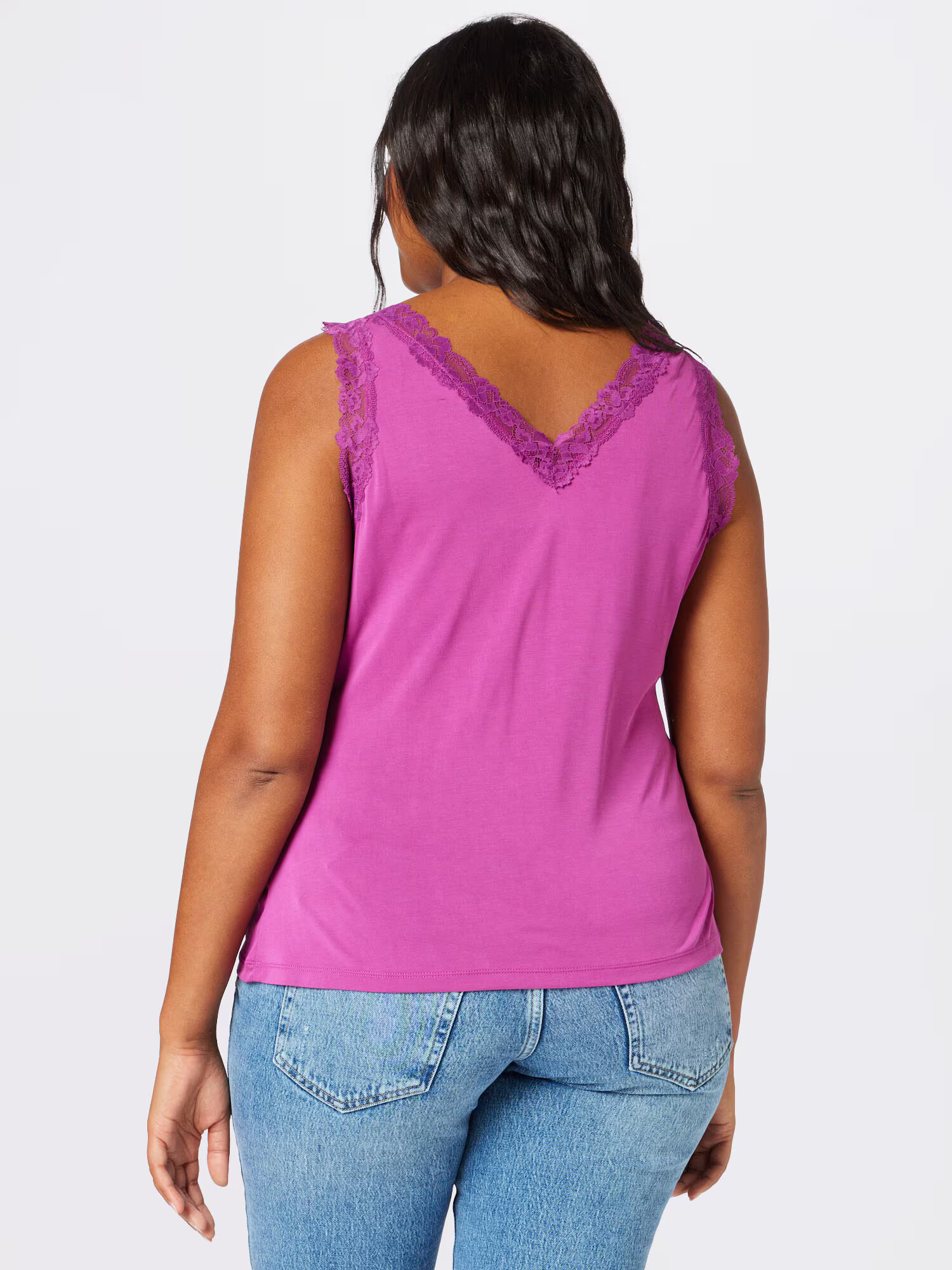 Vero Moda Curve Top 'EVABIA' roza - Pepit.si