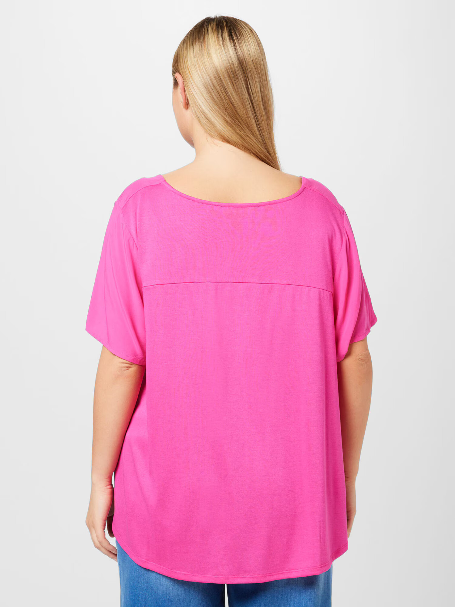 Vero Moda Curve Majica 'BRIT' magenta - Pepit.si