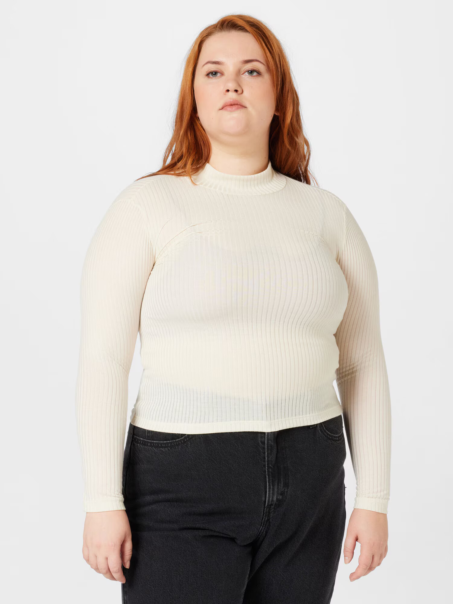 Vero Moda Curve Majica 'GRACE' bež - Pepit.si