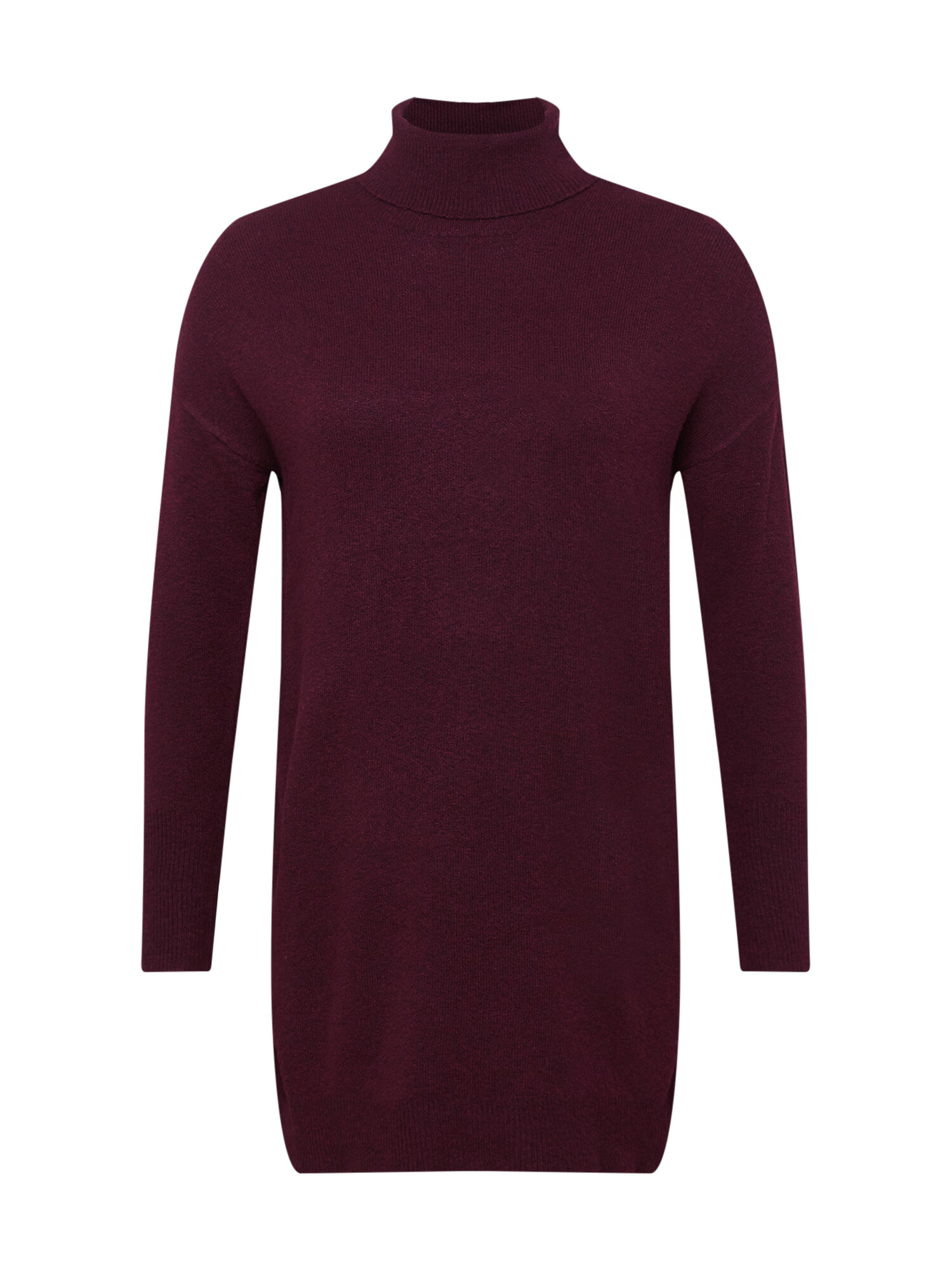 Vero Moda Curve Pletena obleka 'BRILLIANT' bordo - Pepit.si