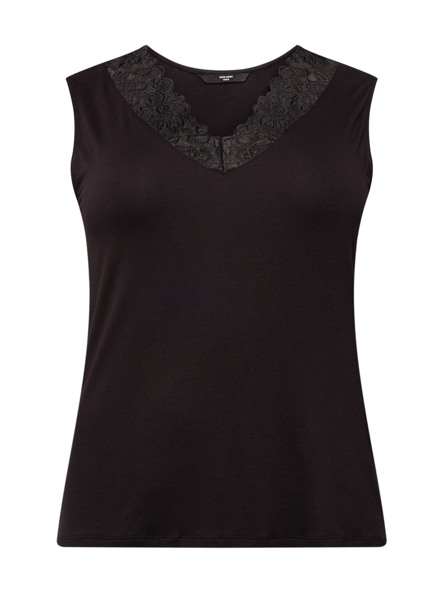 Vero Moda Curve Top 'CROSA' črna - Pepit.si