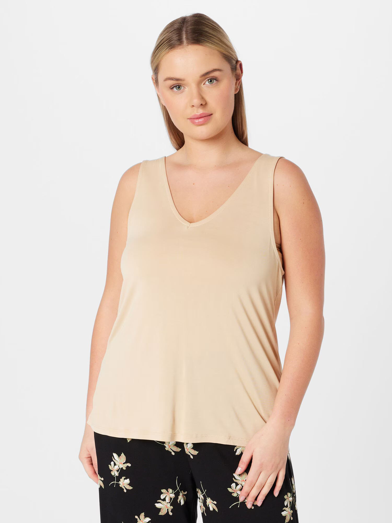 Vero Moda Curve Top 'INKA BIA' pesek - Pepit.si