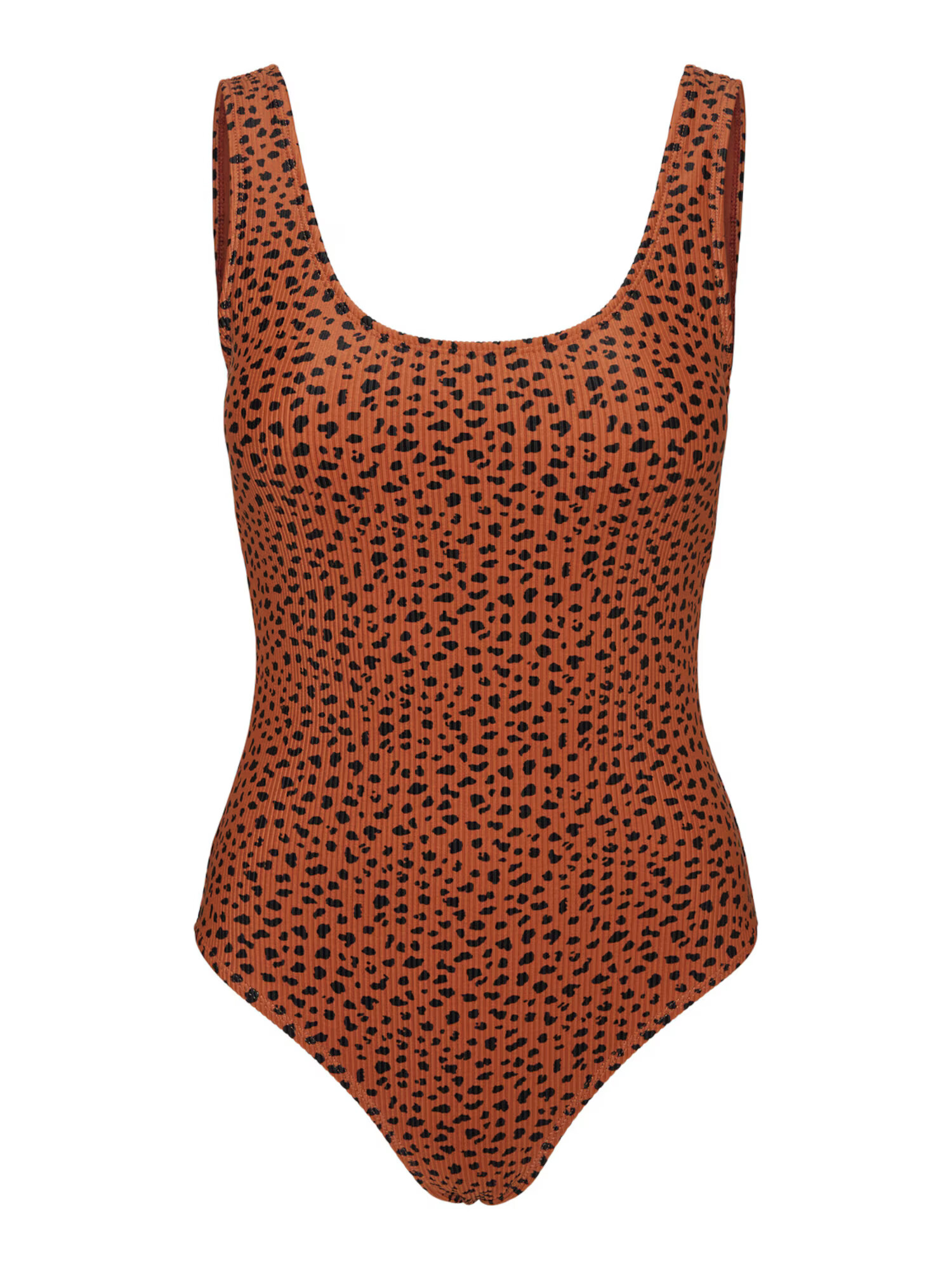 VERO MODA Swimsuit 'Madison' temno rjava / črna - Pepit.si