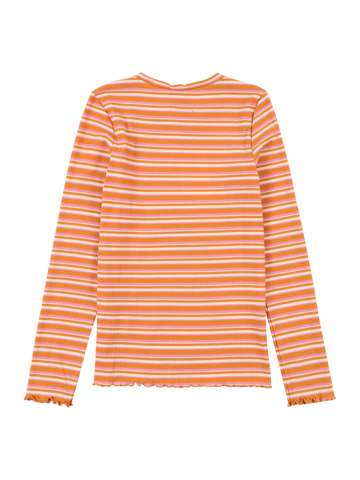 Vero Moda Girl Majica 'LU TICA' mandarina / roza / bela - Pepit.si