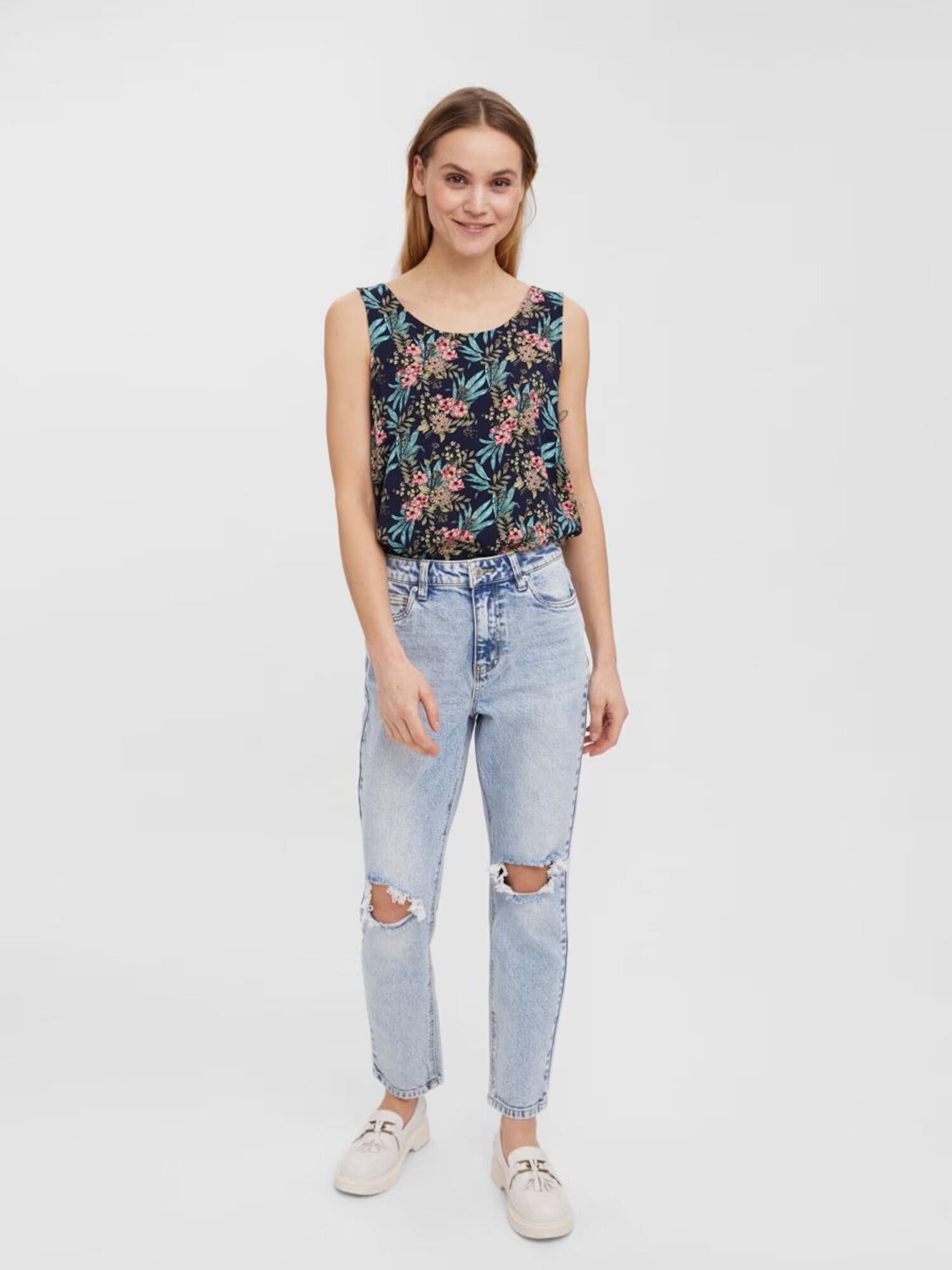 VERO MODA Kavbojke 'Brenda' moder denim - Pepit.si