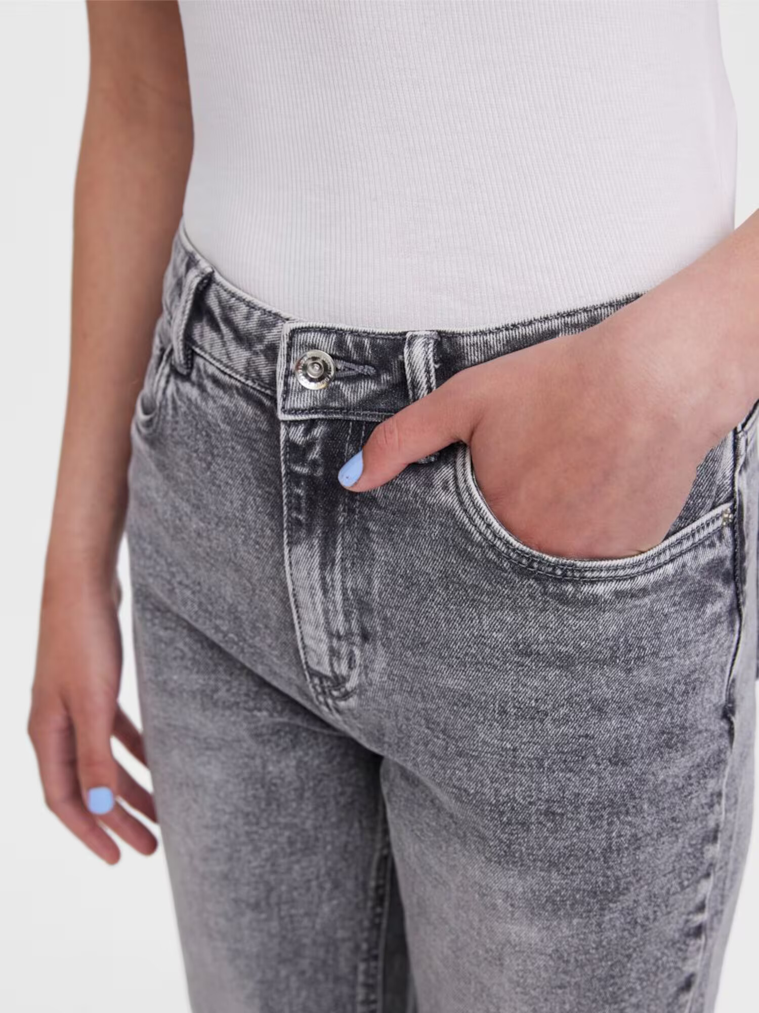 VERO MODA Kavbojke 'Brenda' siv denim - Pepit.si