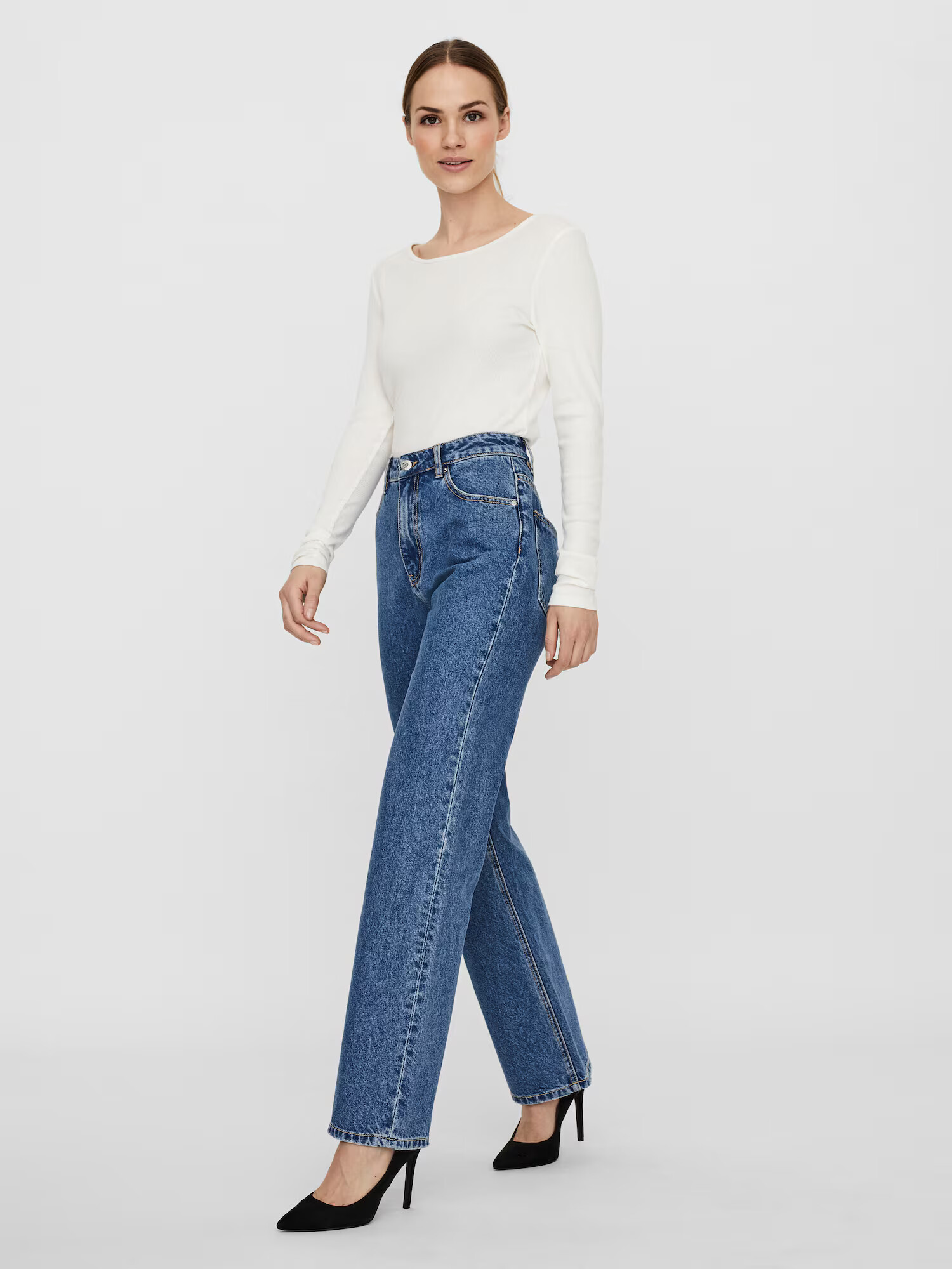 VERO MODA Kavbojke 'Kithy' moder denim - Pepit.si