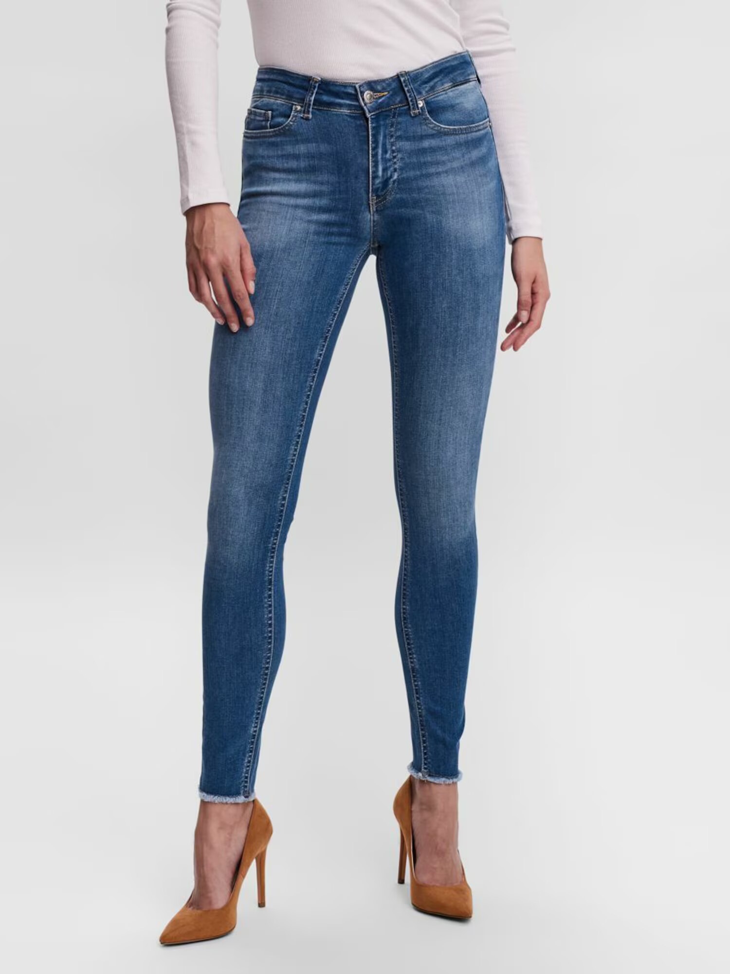 VERO MODA Kavbojke 'Peach' moder denim - Pepit.si