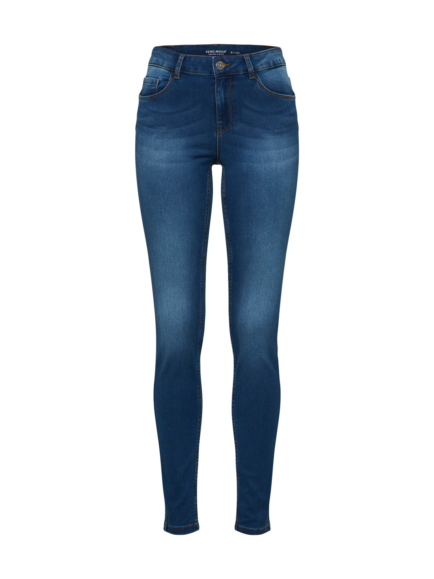 VERO MODA Kavbojke 'VMSEVEN VI510 NOOS' moder denim - Pepit.si