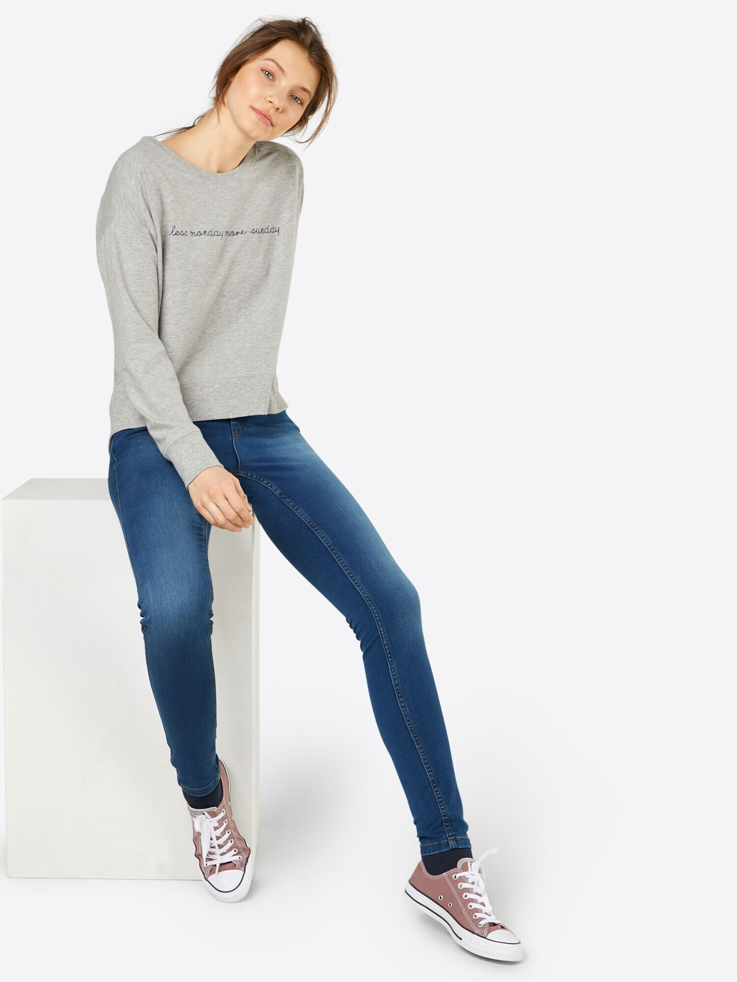 VERO MODA Kavbojke 'VMSEVEN VI510 NOOS' moder denim - Pepit.si