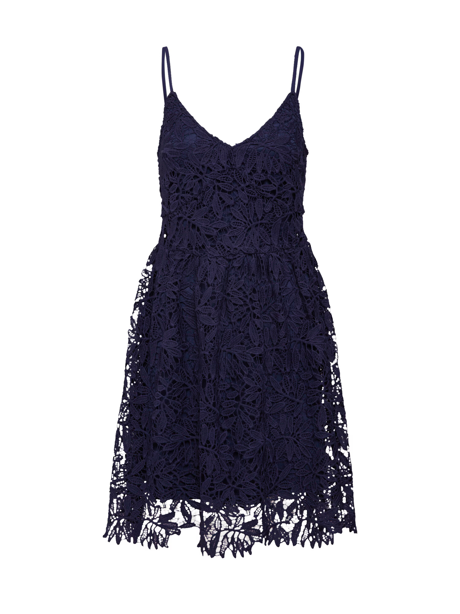 VERO MODA Kleid 'Luna' temno modra - Pepit.si