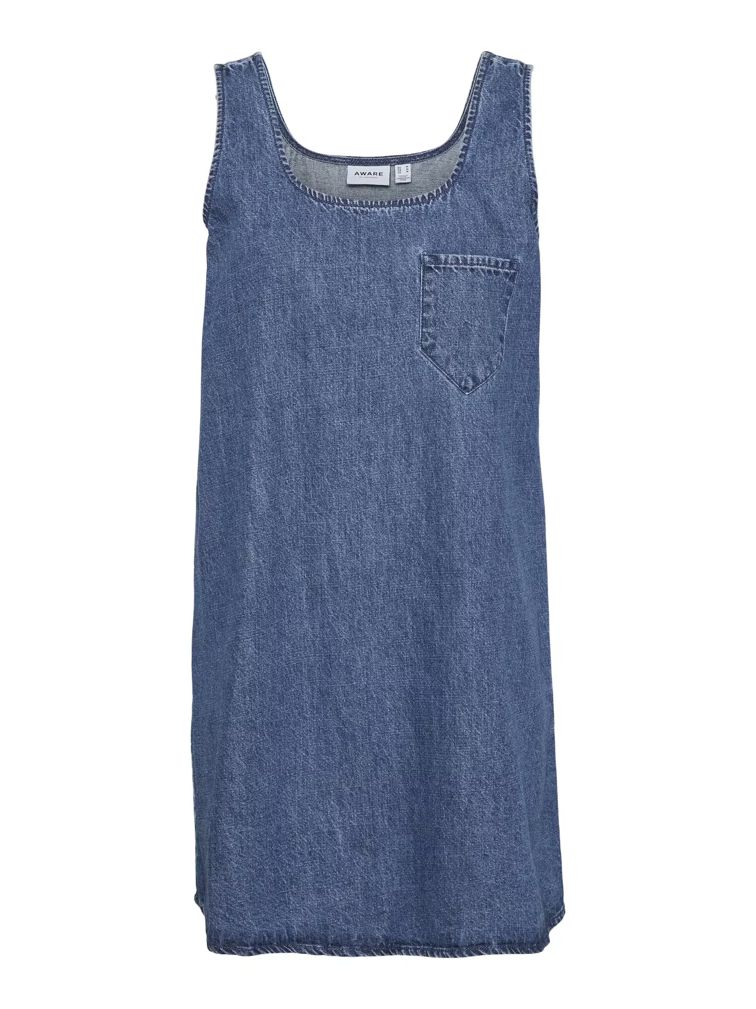 VERO MODA Obleka 'Christie' moder denim - Pepit.si