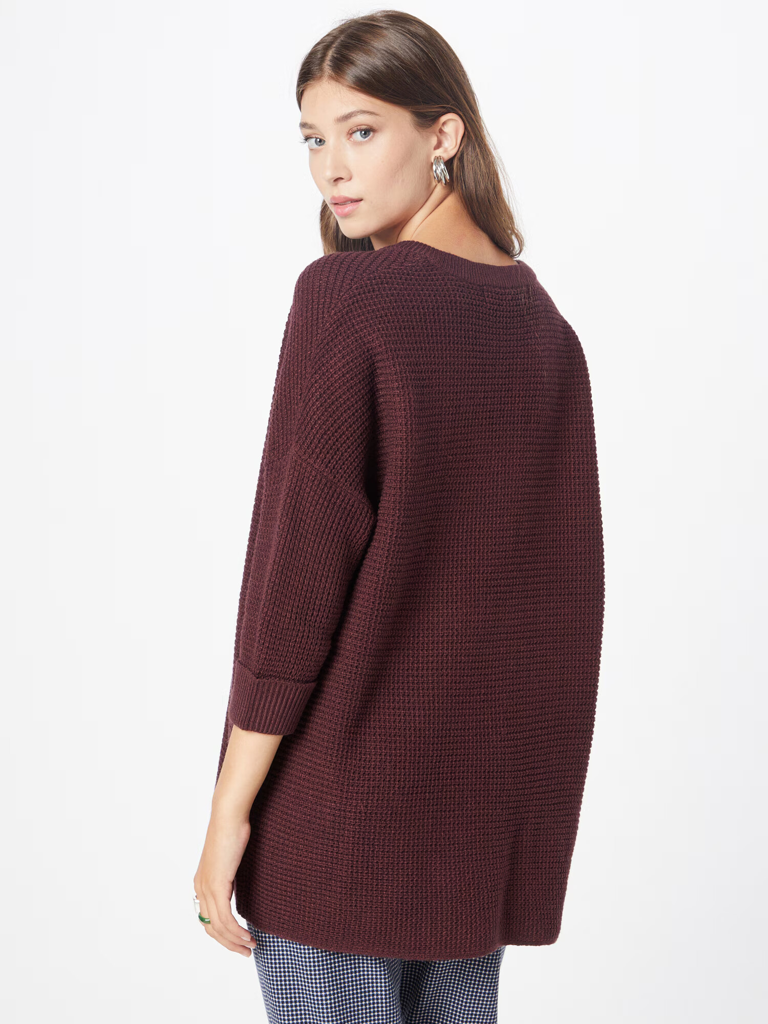 VERO MODA Pulover bordo - Pepit.si