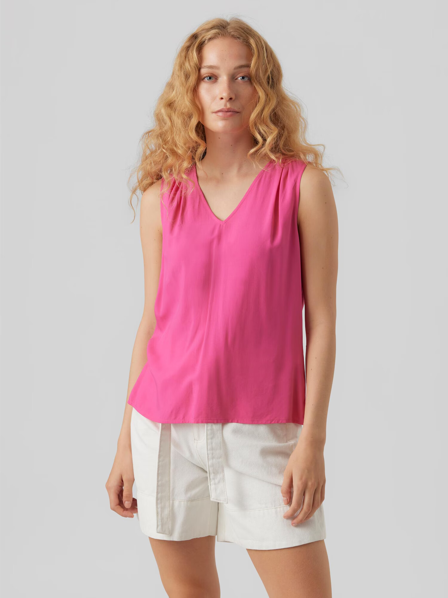 VERO MODA Top 'BRIT' magenta - Pepit.si