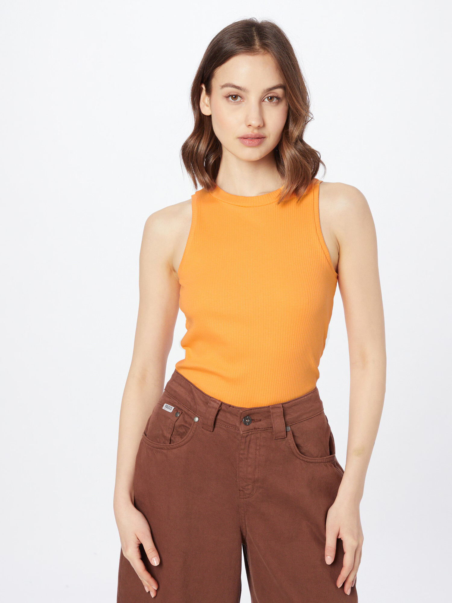 VERO MODA Top 'LAVENDER' mandarina - Pepit.si