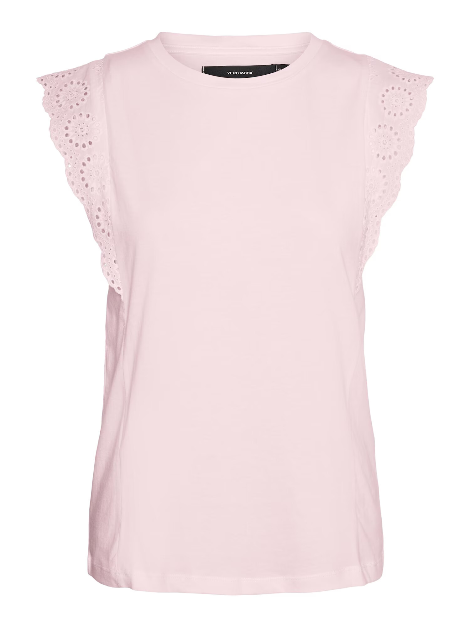 VERO MODA Top pastelno roza - Pepit.si