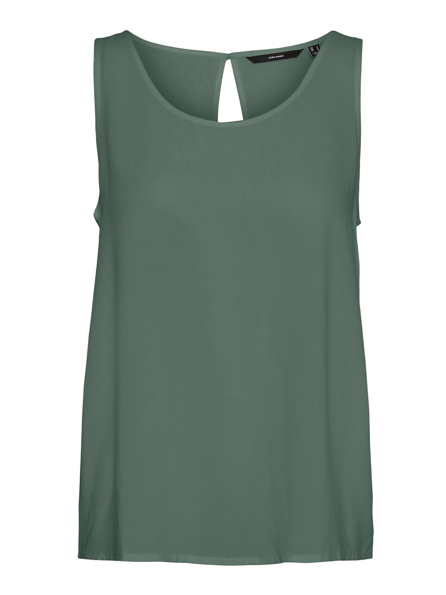 VERO MODA Top 'Simply' travnato zelena - Pepit.si