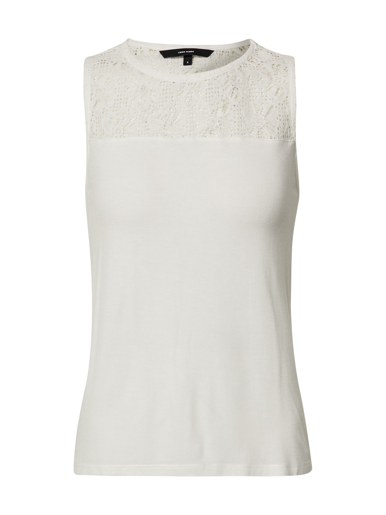 VERO MODA Top 'VMJASMIN SL TOP JRS GA' bela - Pepit.si